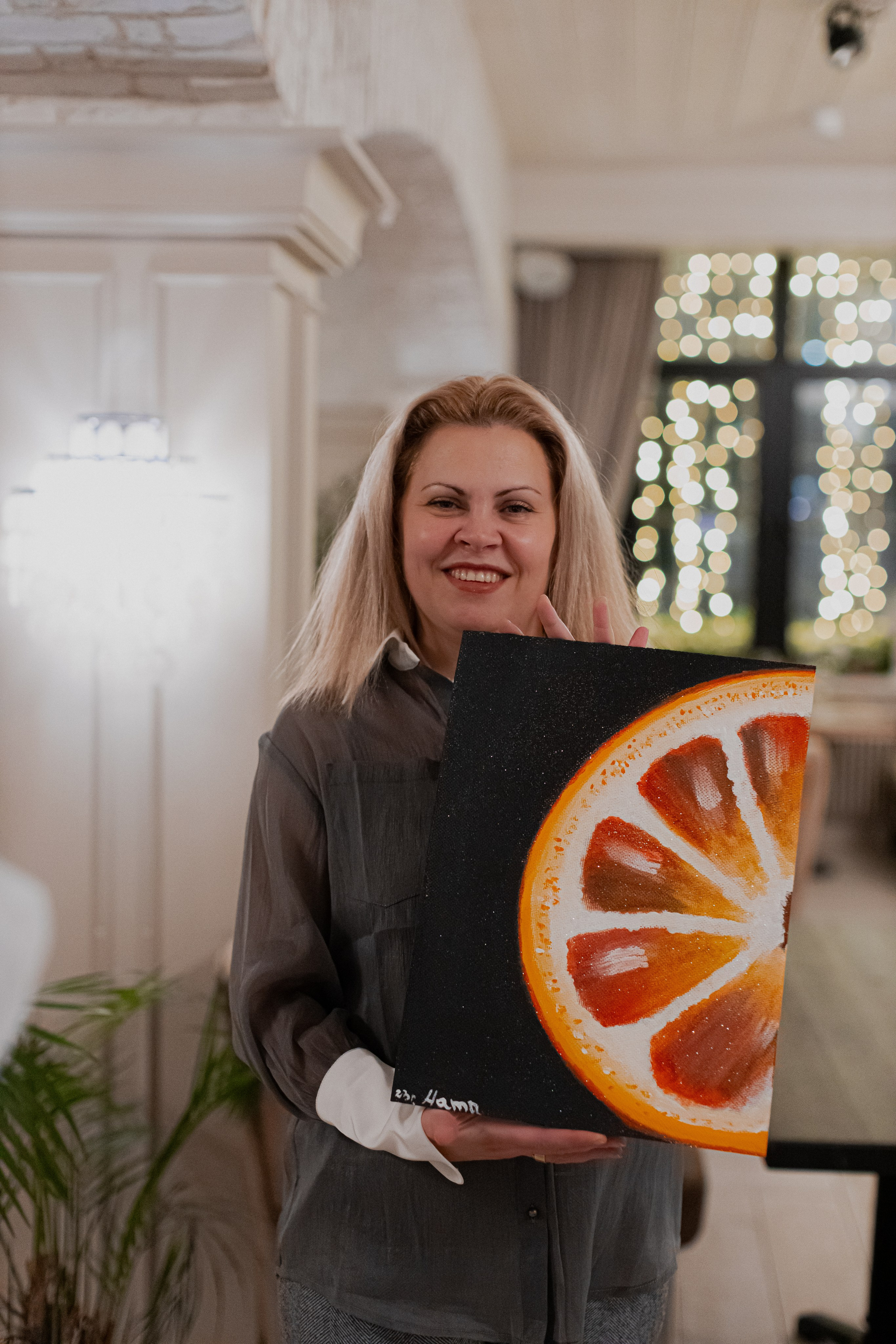 Мк Апельсин (для женского клуба ВМЕСТЕ). Анастасия Ракчеева Художник