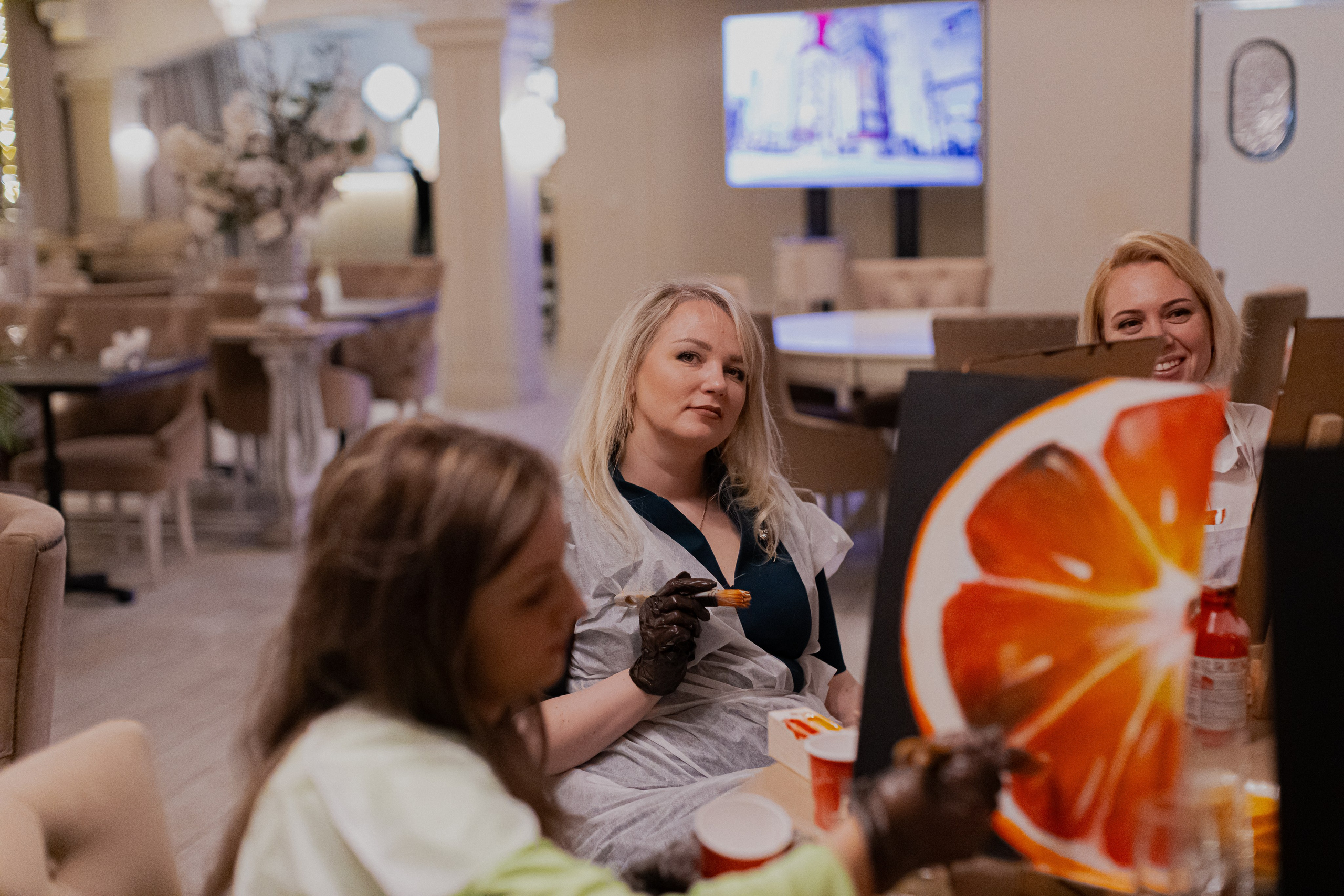 Мк Апельсин (для женского клуба ВМЕСТЕ). Анастасия Ракчеева Художник