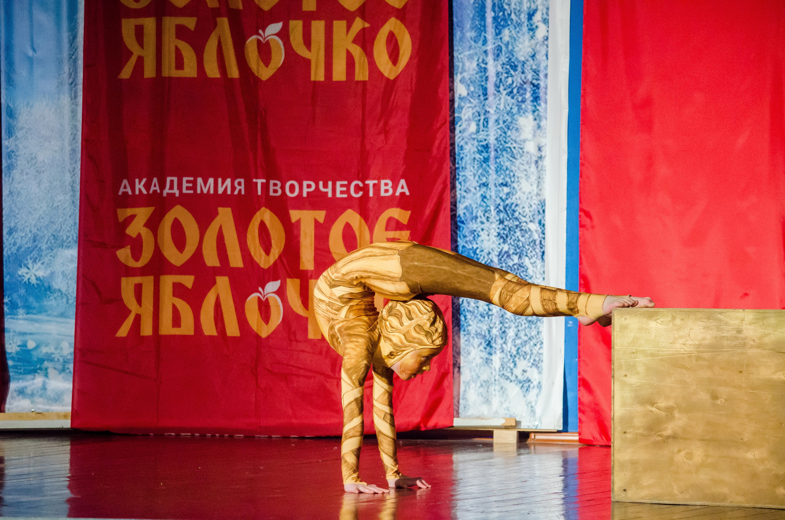 14 декабря, г. Омск. Золотое яблочко