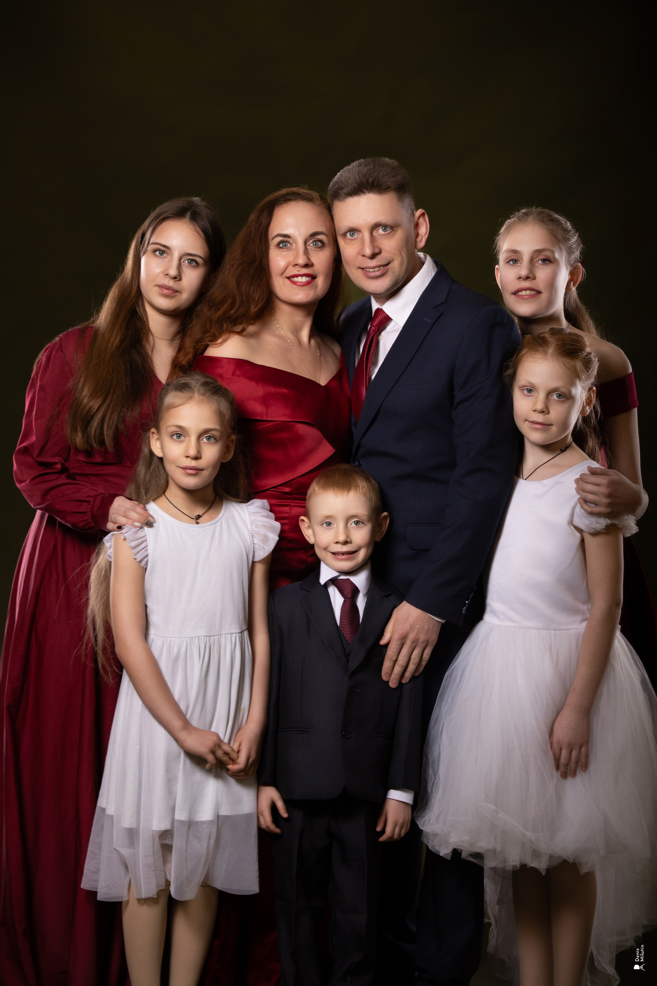 Бал многодетных семей. Портретный фотограф Денис Милютин