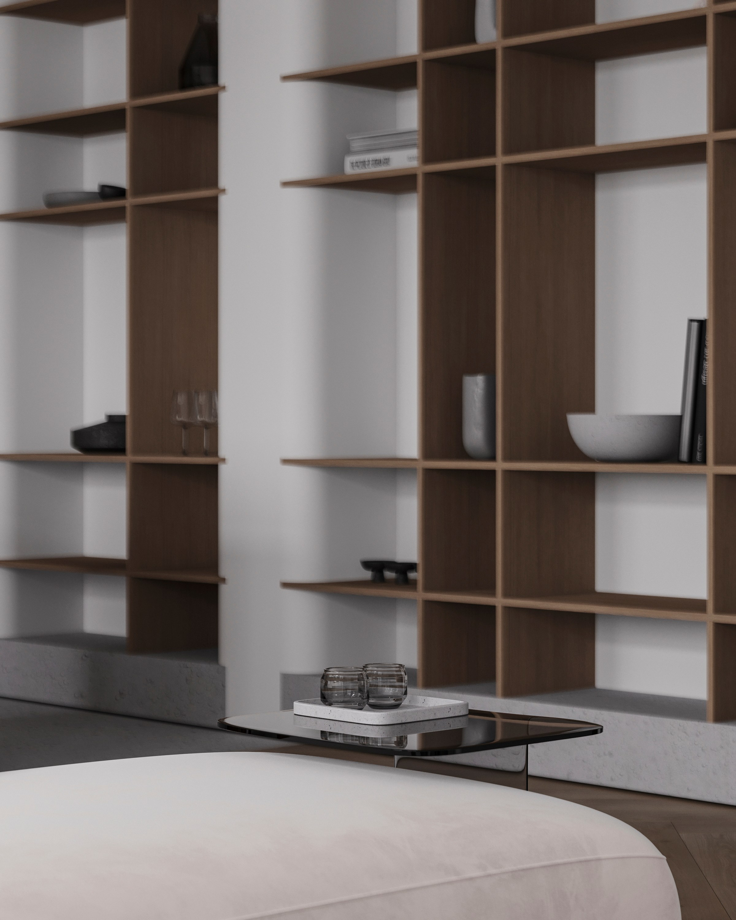 URBAN RETREAT | DESIGNER ANNE KIREEVA. Interior Visualization by Valerie Stetyukevich