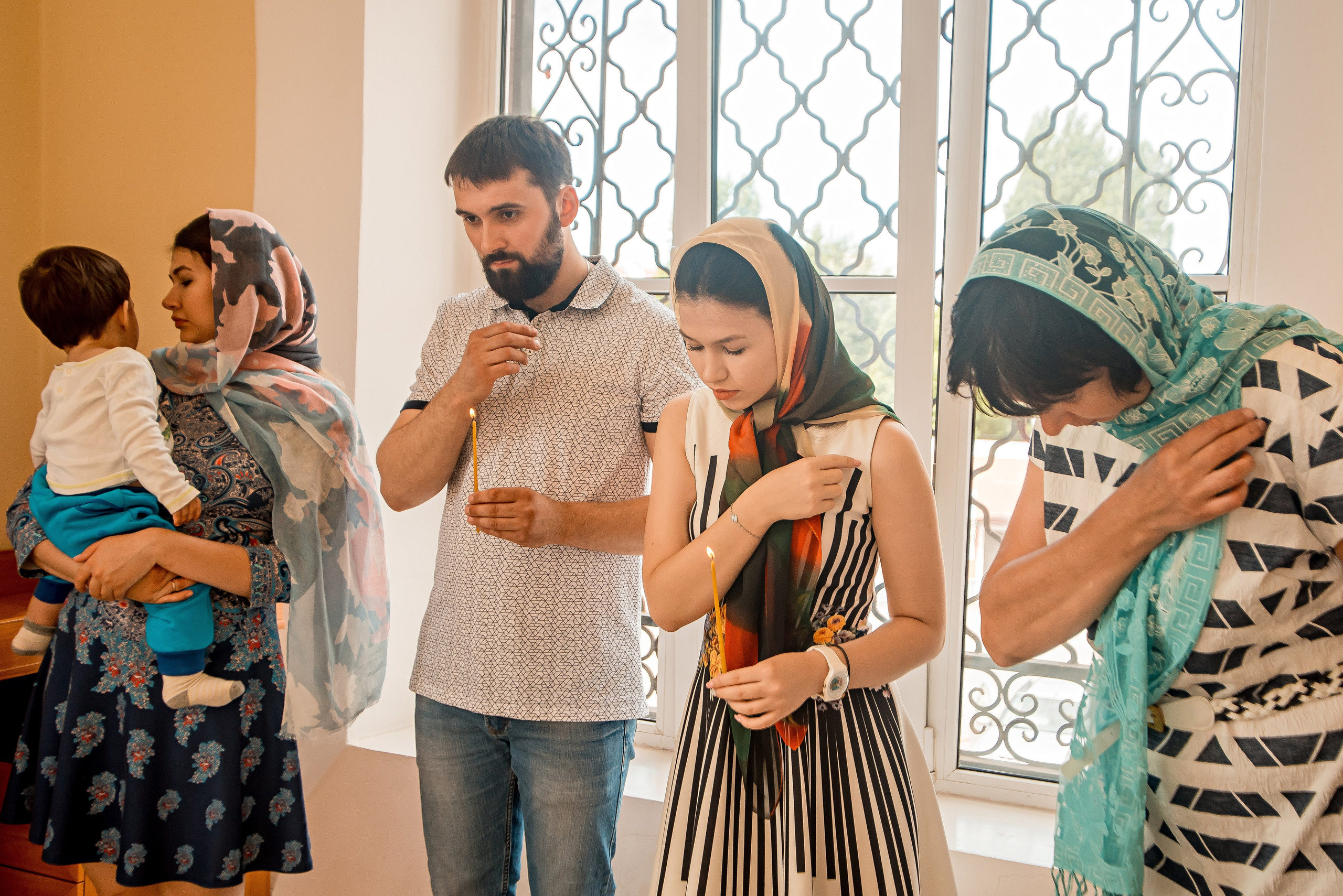 Крещение Матвея. Фотограф Мария Стрелкова