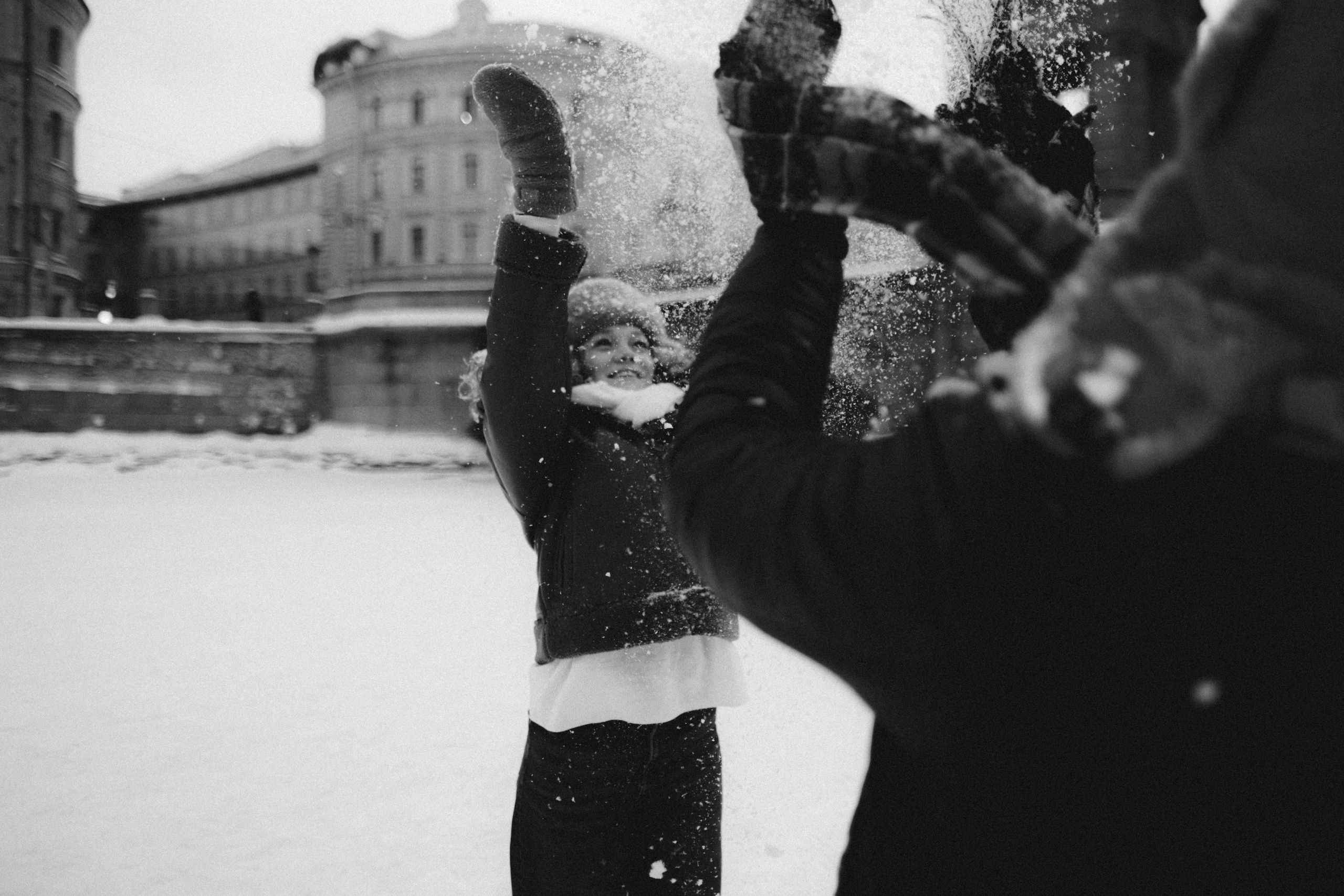 Зима на Фонтанке. Юлия Анисимова — свадебный и семейный фотограф в Санкт-Петербурге