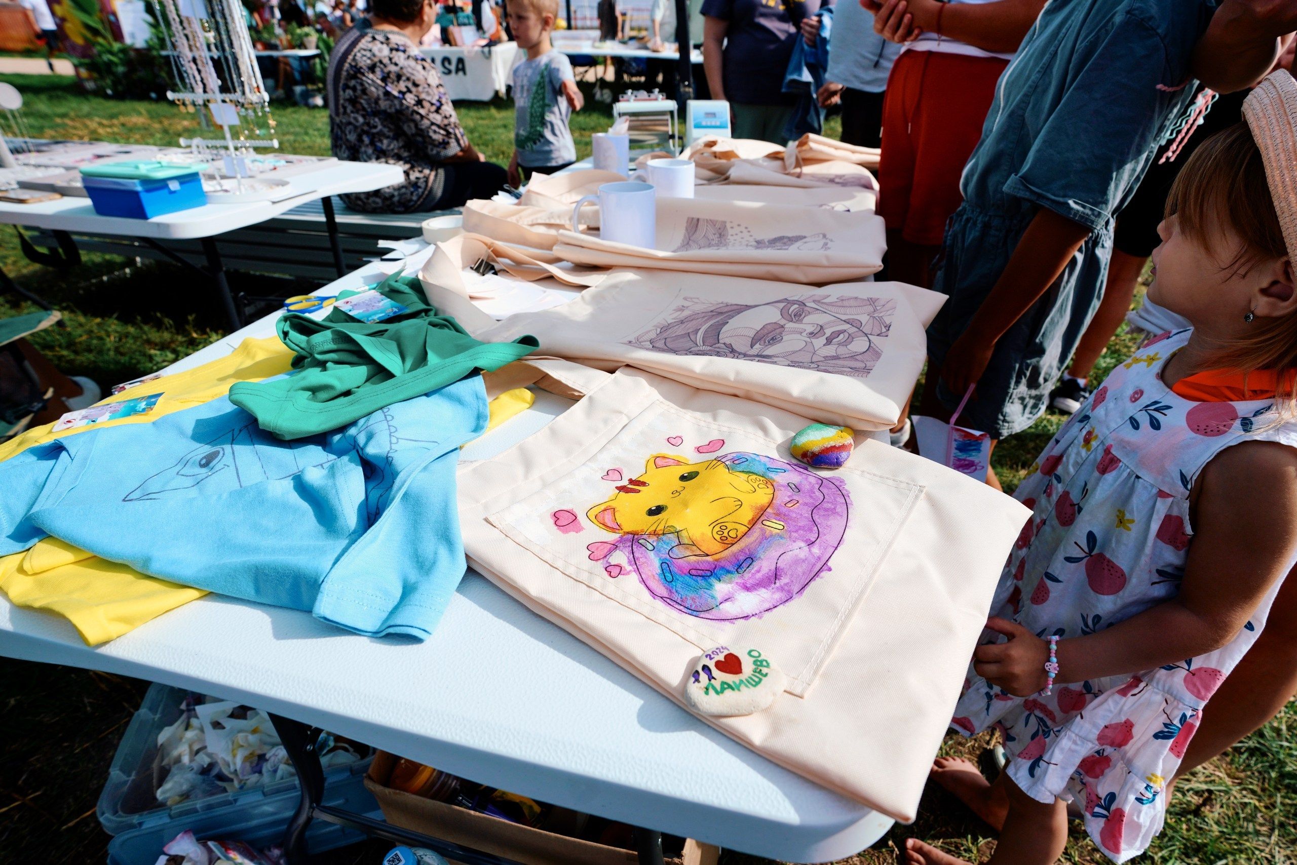 Пляжный маркет 2024, г. Лаишево. Фотограф Казань