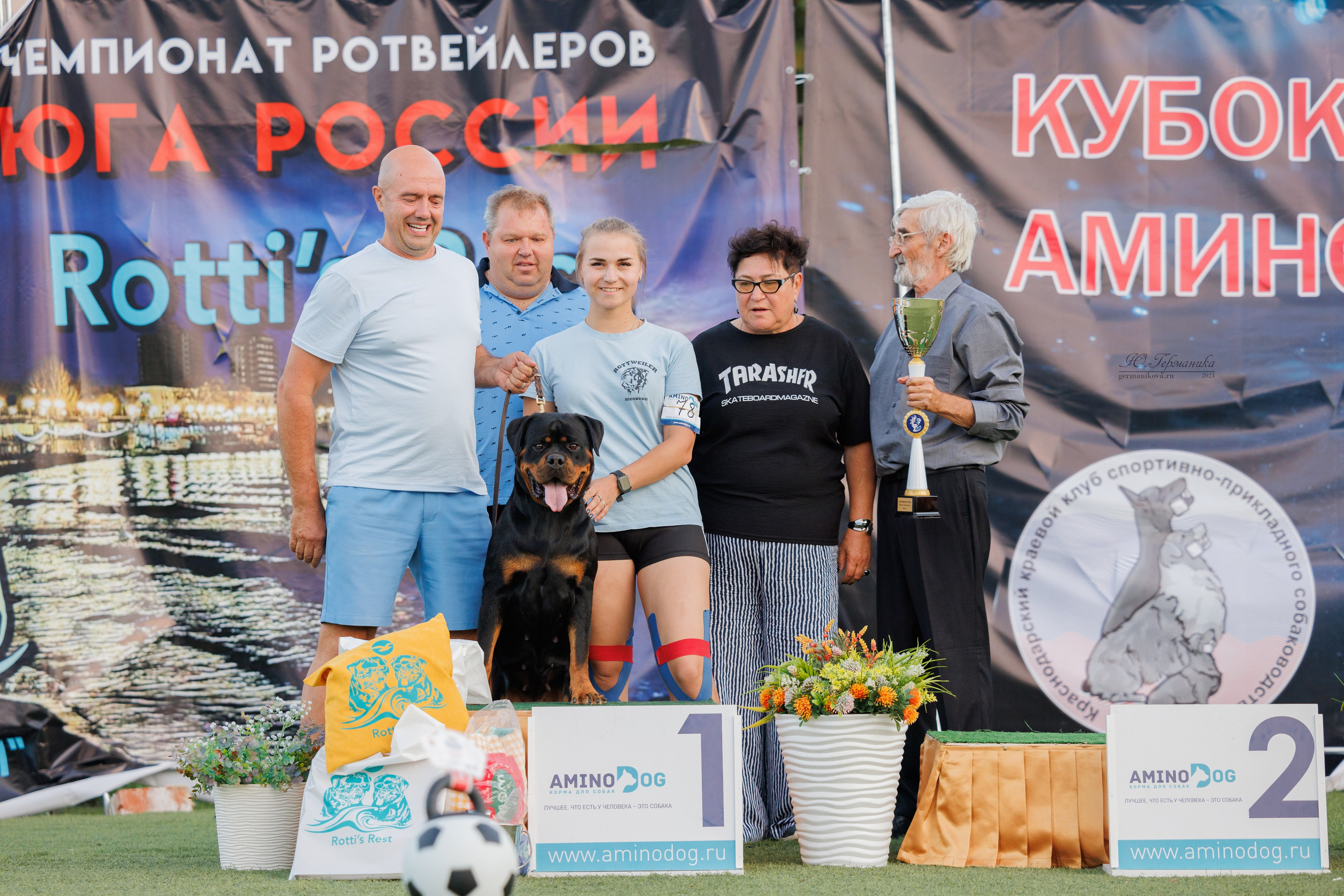 Анапа ротвейлеры 14-15.09.2024. Фотограф-анималист Юлия Германика