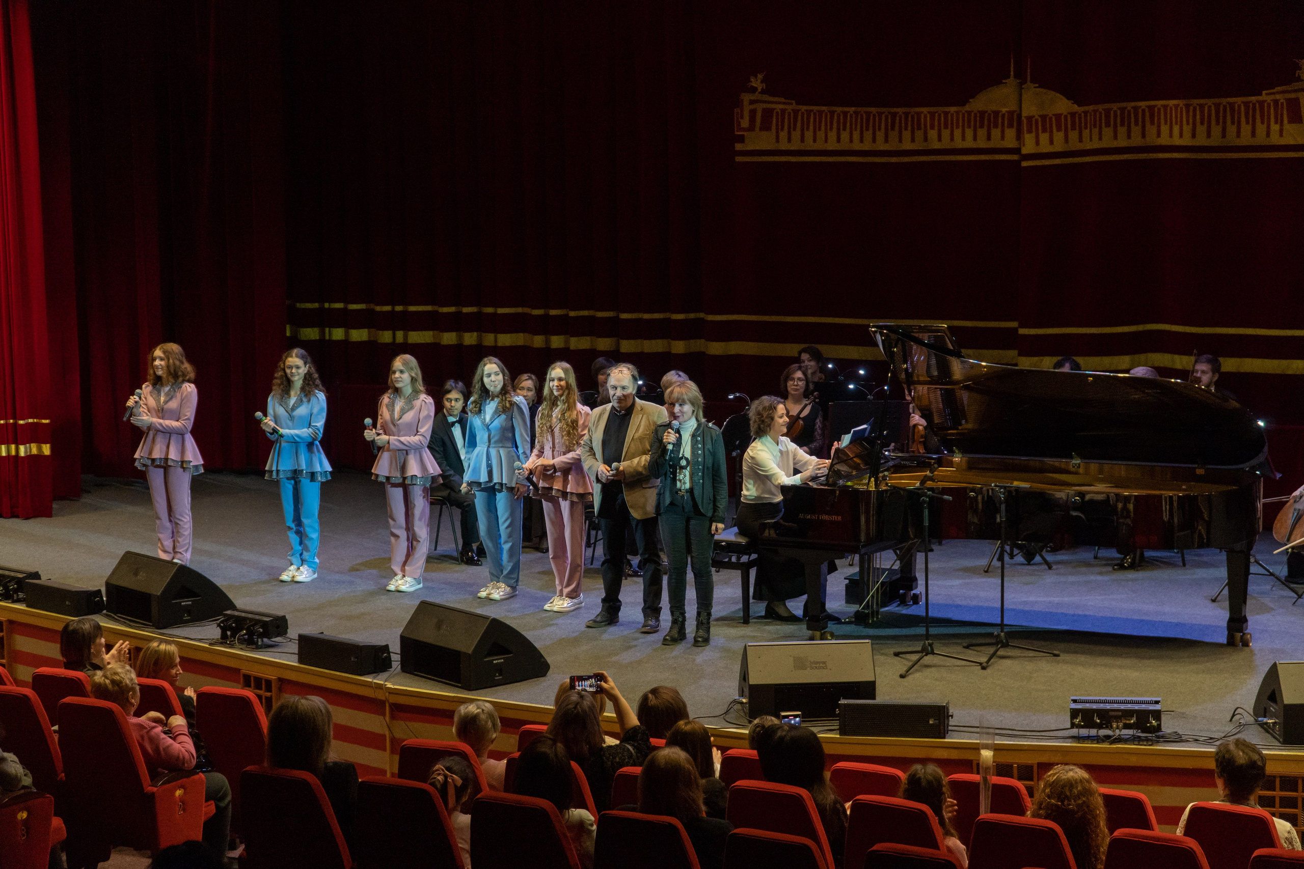 Съёмка концерта Домисольки с оркестром. «Студия DRONAVT`s» — видеосъёмка и фотография г. Москва