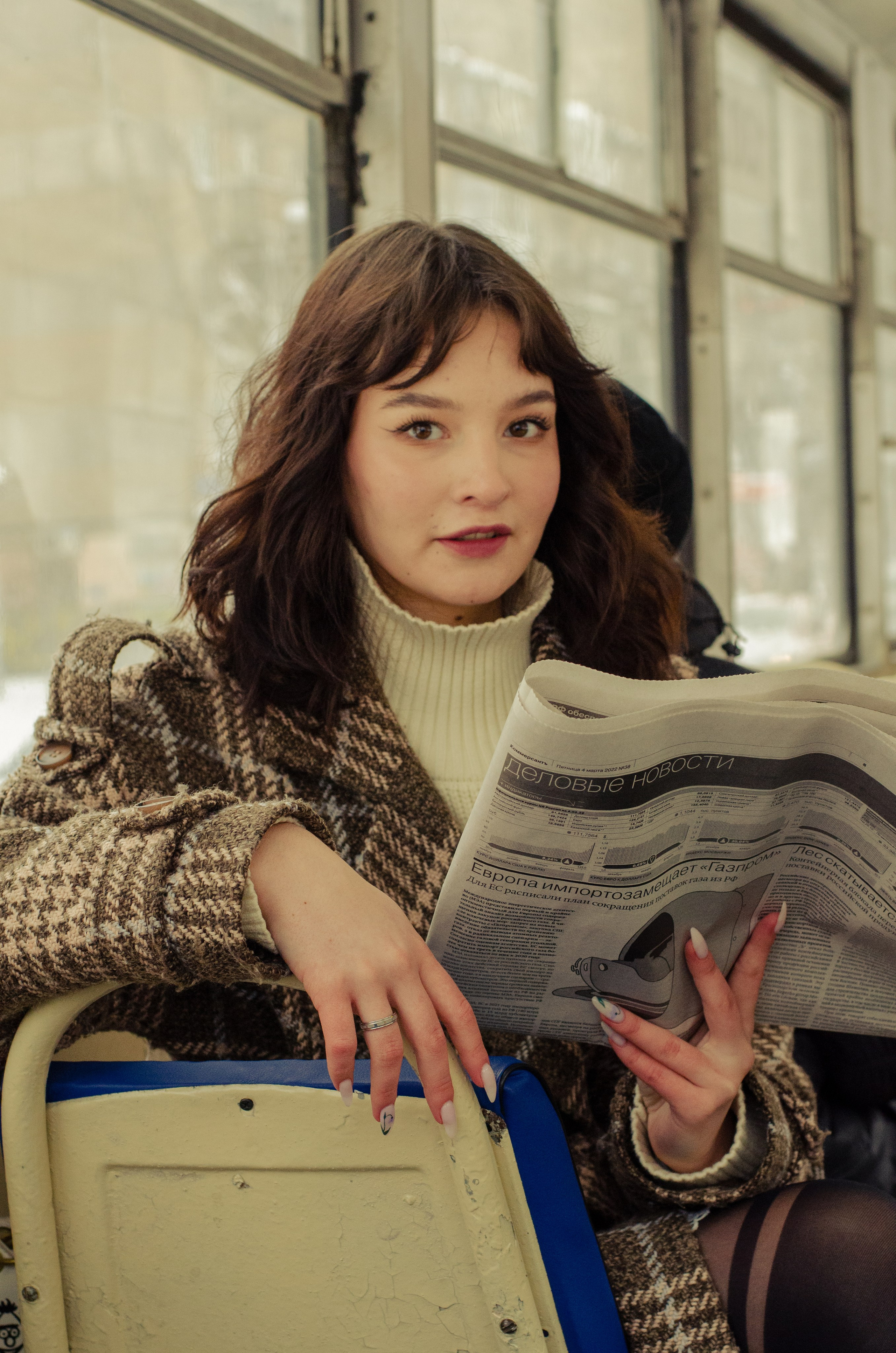 Татьяна, Питер, Трамвай. Фотограф Челябинск Ирина Ермоленко