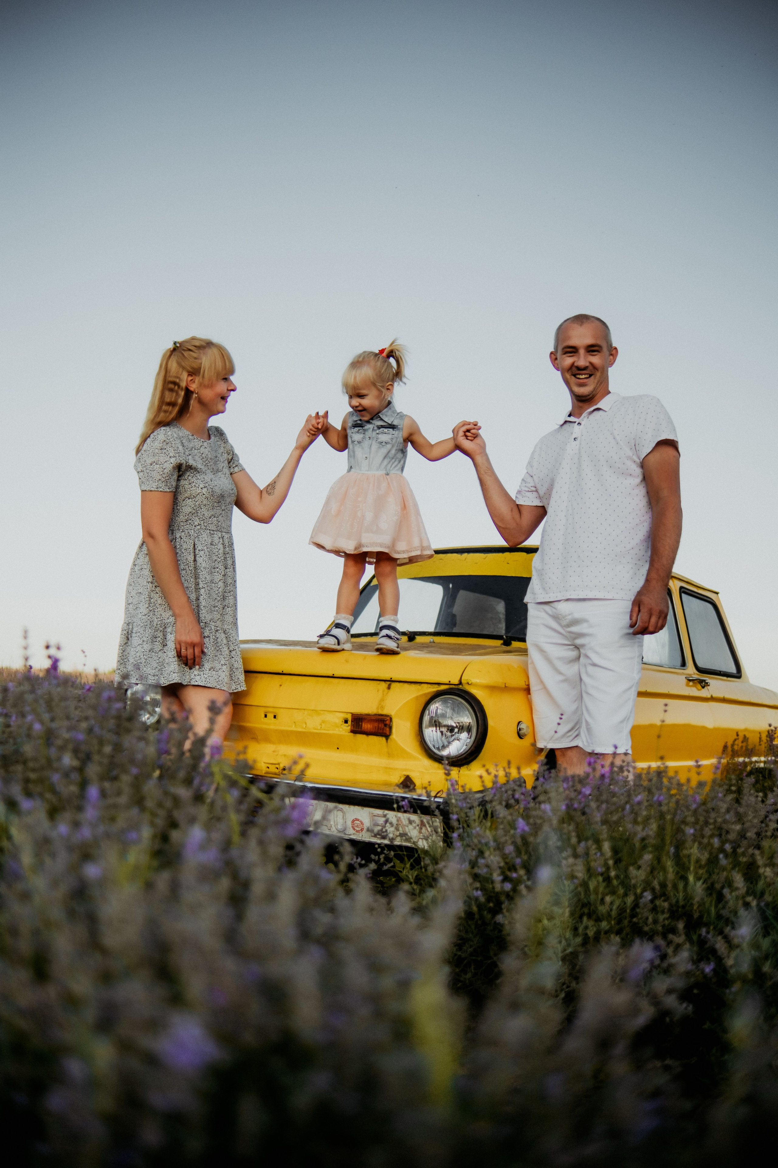 Семейная съемка в лованде. Nattie.ph