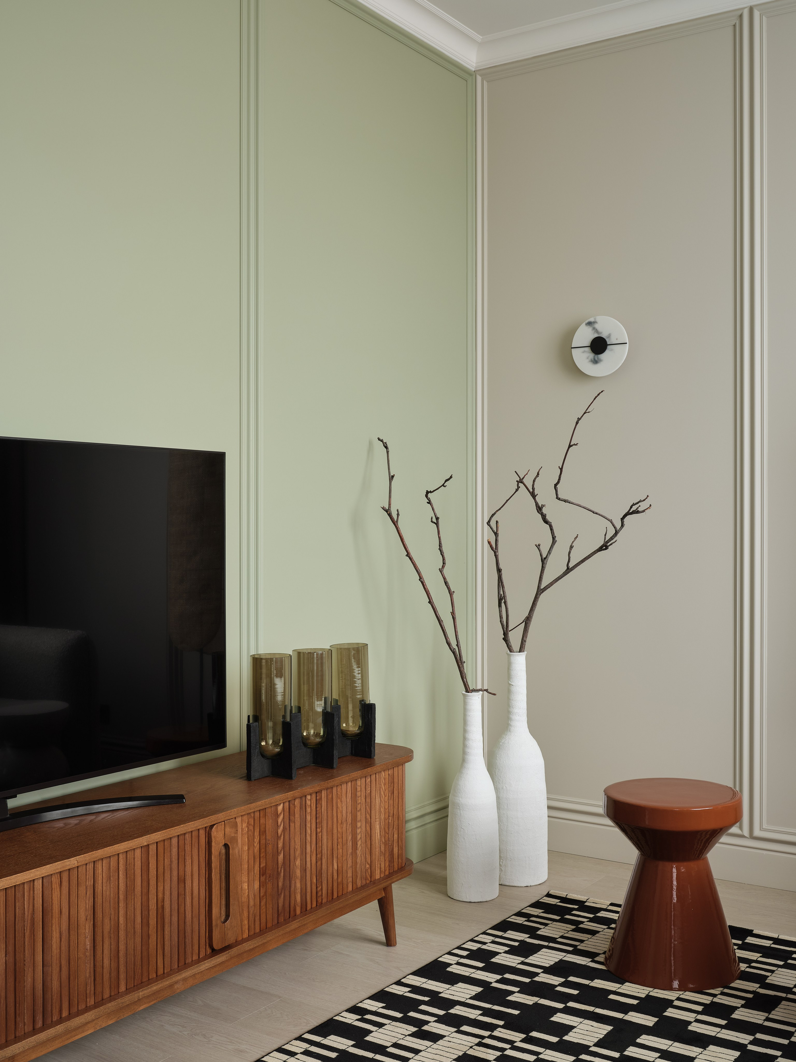 Лаконичный интерьер с акцентами. Фотограф Наталья Вершинина