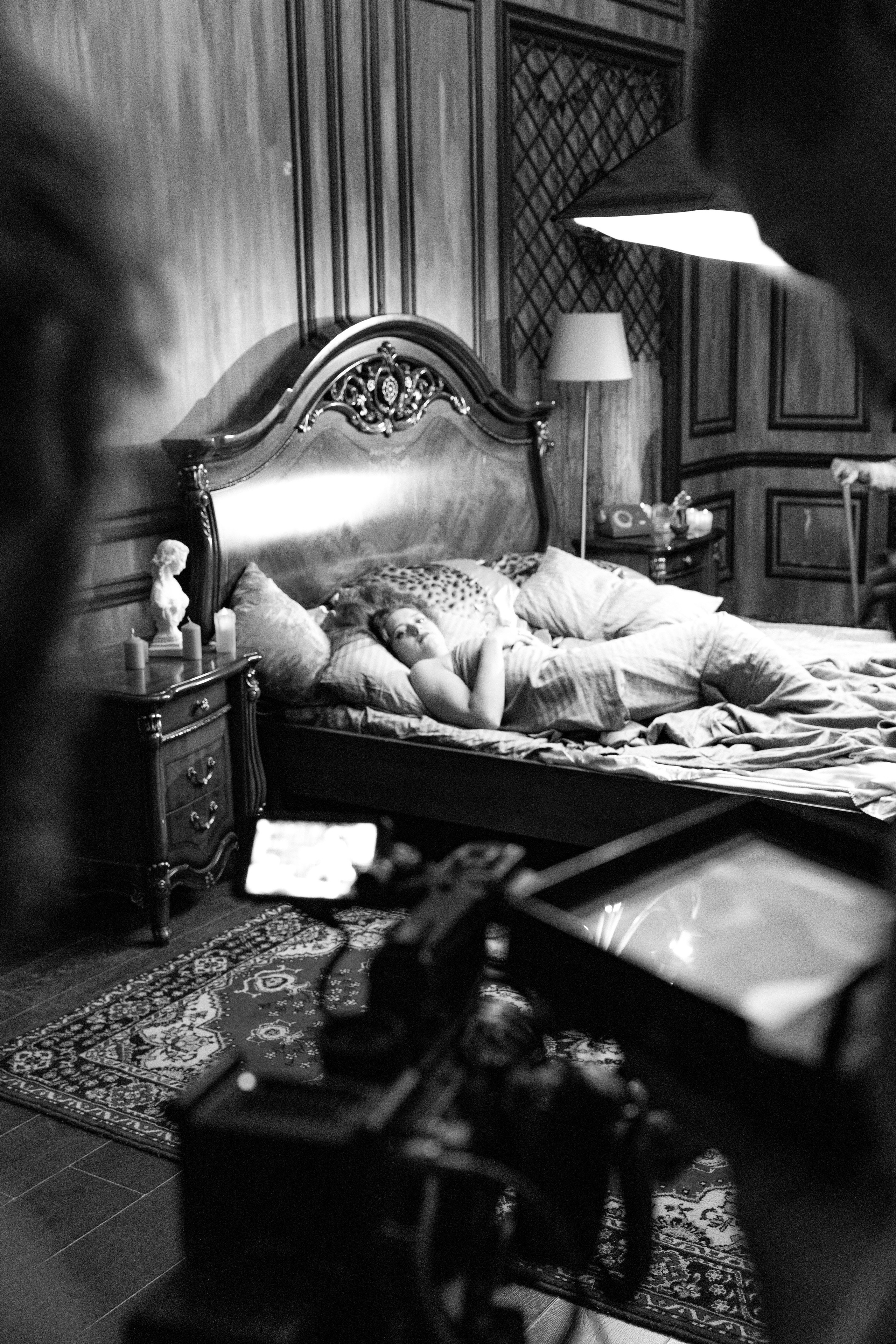 Киносъемки «Спящие красавицы». Фотограф/видеограф в Санкт-Петербурге Динара Гольдина