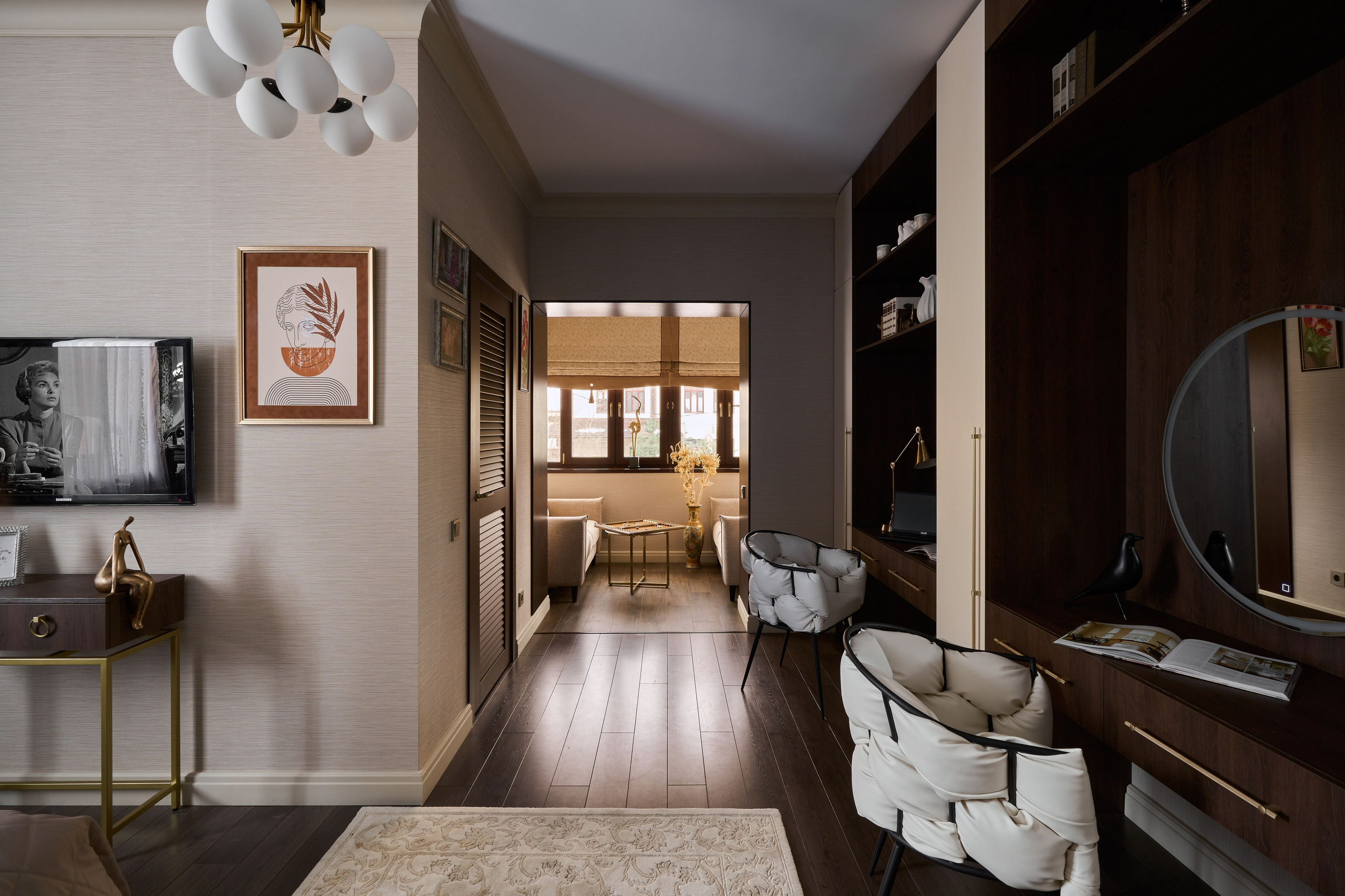 Спальня из проекта Ирины Кумсковой. Бояршинов Антон Интерьерный фотограф/видеограф Москва