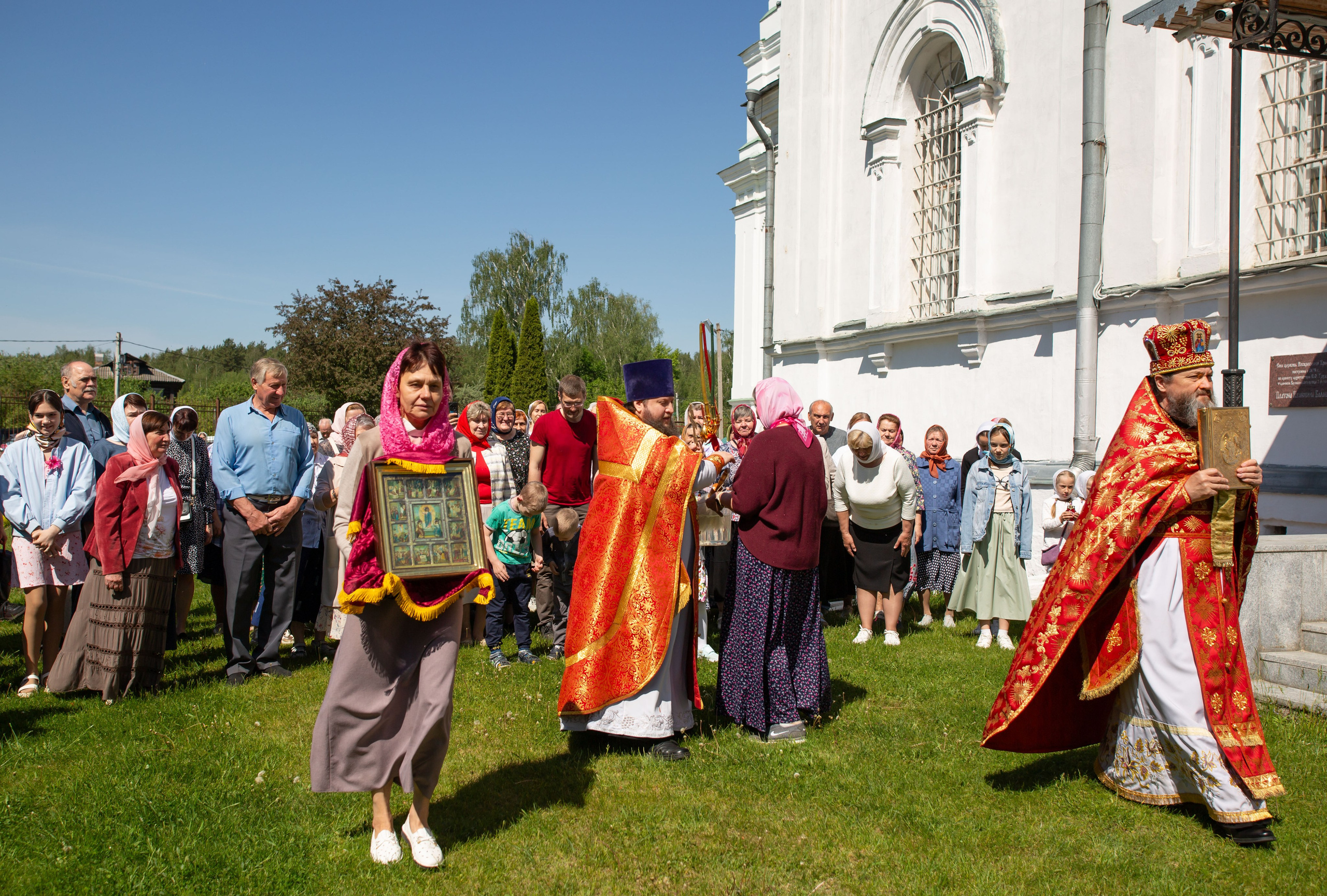 Крестный ход с Ашитково Воскресенский храм. Семейный и детский фотограф Анна Петракова