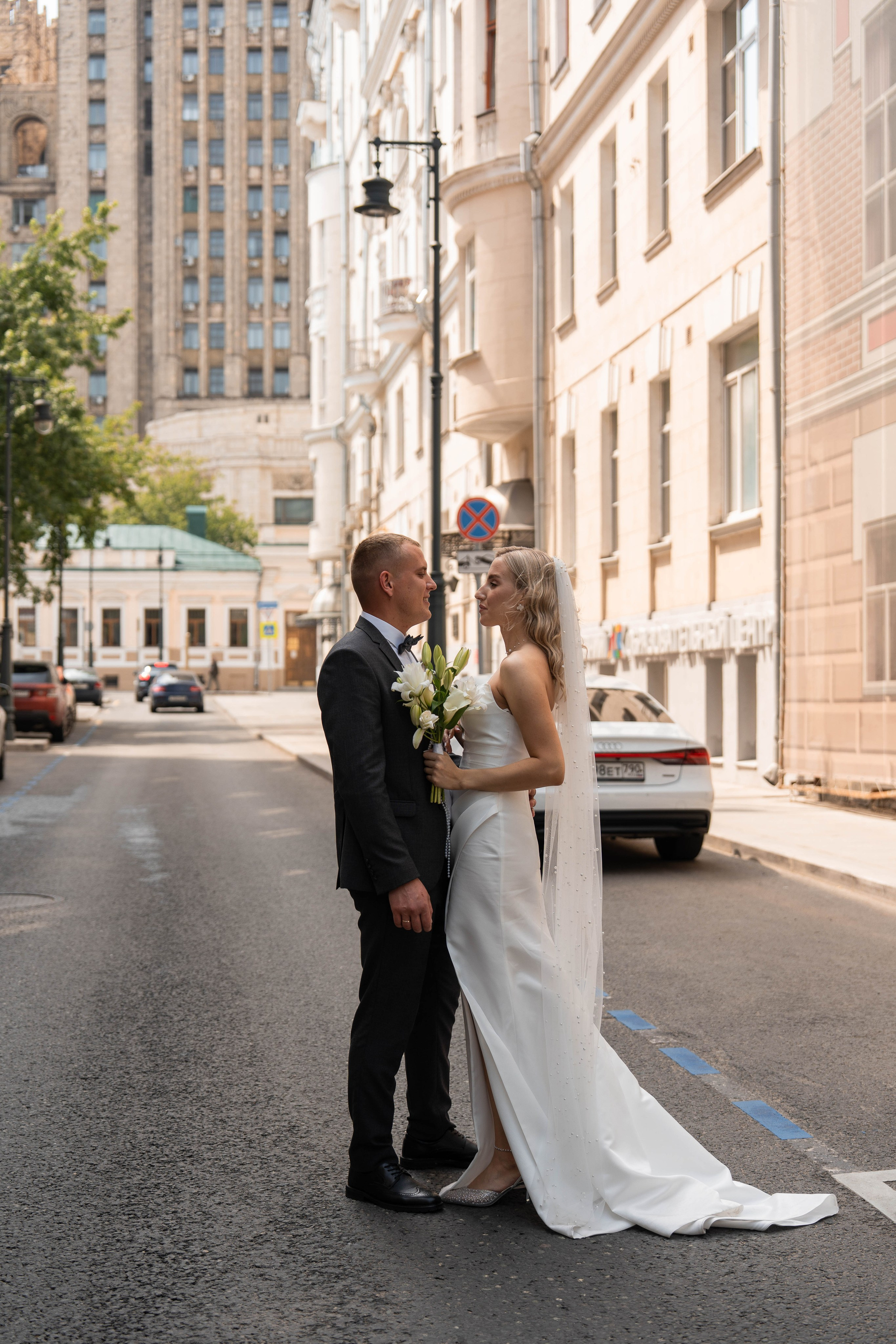 Свадебная фотосессия в Москве, регистрация в Кутузовском ЗАГСе Москва. Свадебный фотограф в Москве Анна Полушина