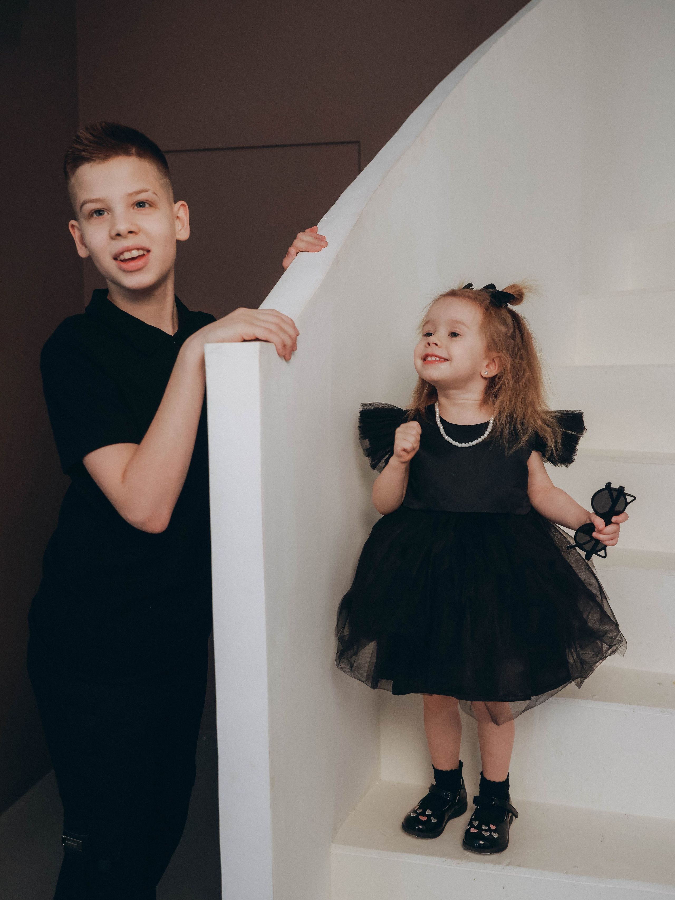 Семейная фотосессия in Black. Мультифотограф Динара Ахмедзянова