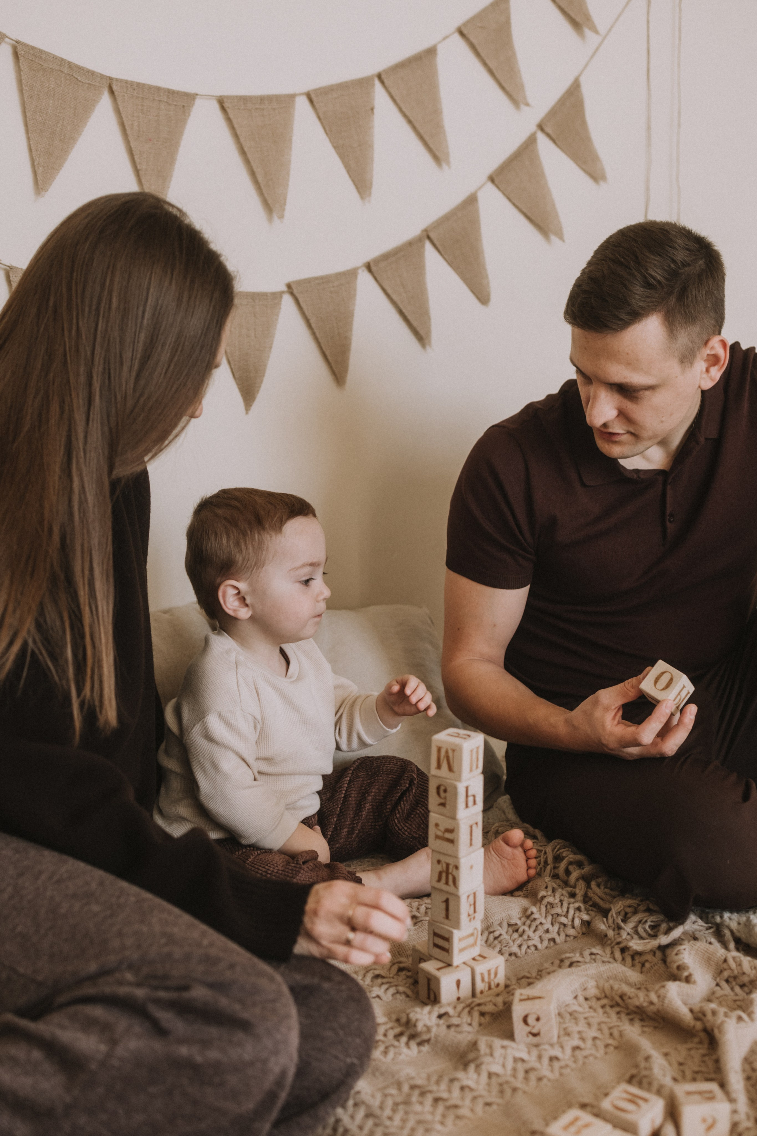 Максим, Алина, Савелий. Фотограф Нижний Новгород