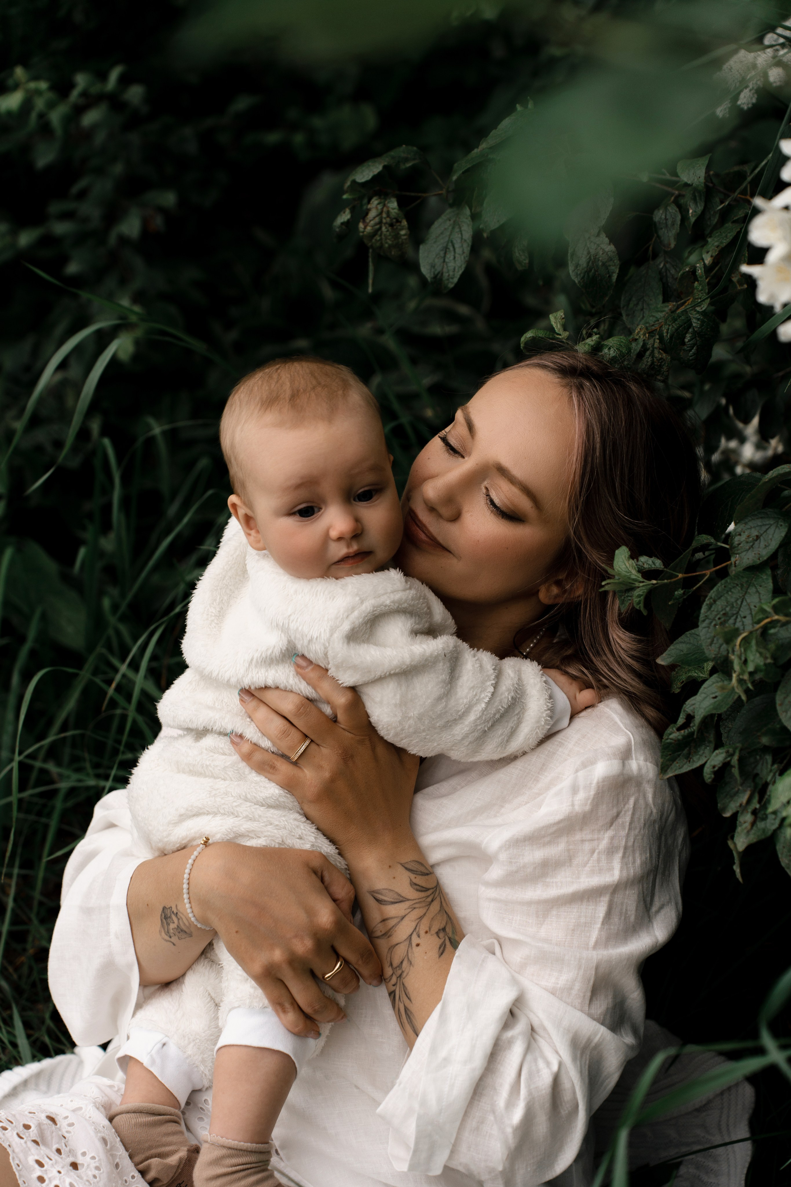 Первые полгодика рядом с мамой. Ваш семейный фотограф в Минске — Вика Трегубова
