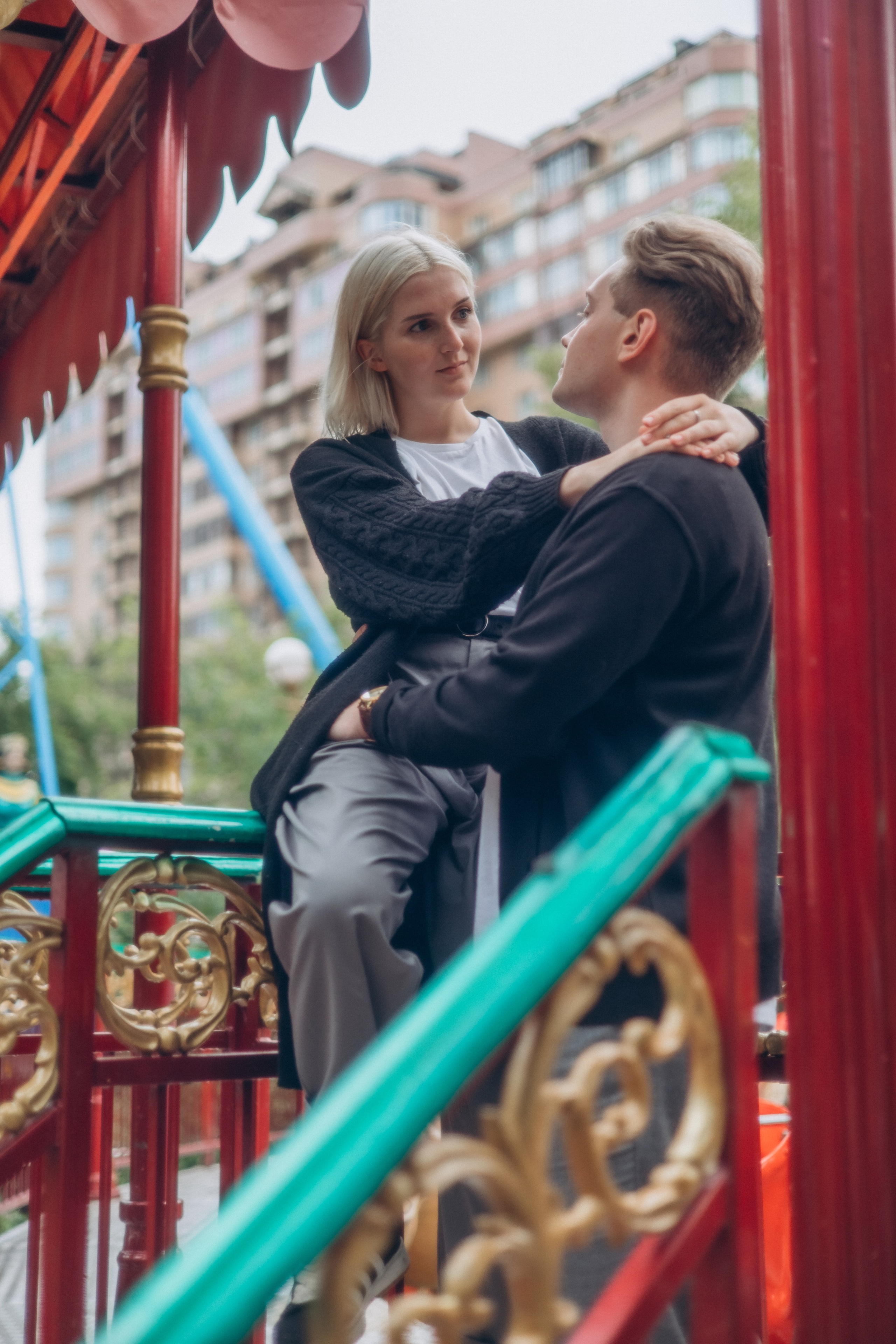 Love Story в парке. Семейный, детский, женский фотограф в Новосибирске Оля Борисова