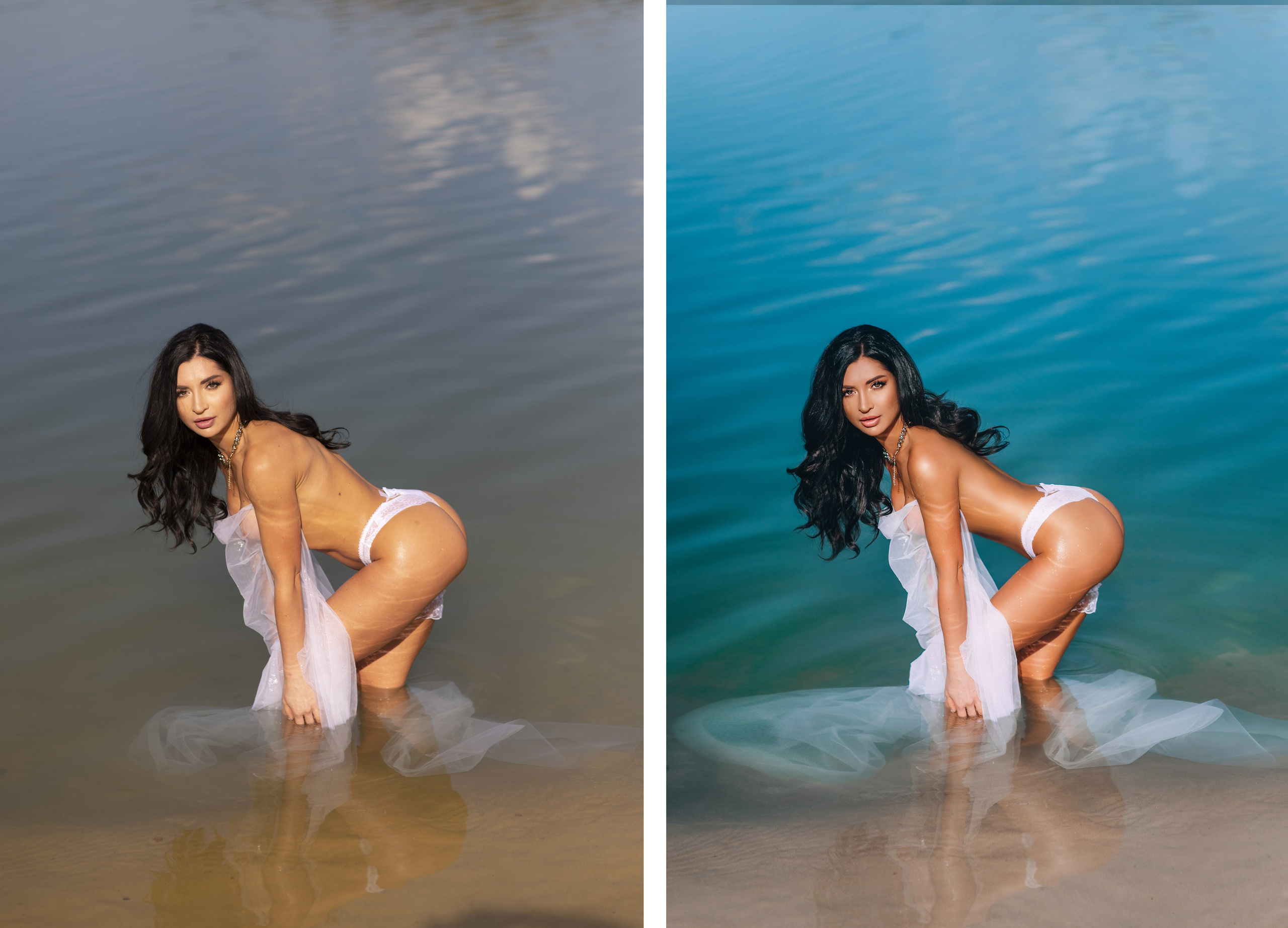 Ретушь до и после. Семейный и женский фотограф в Екатеринбурге Светлана Фиризен