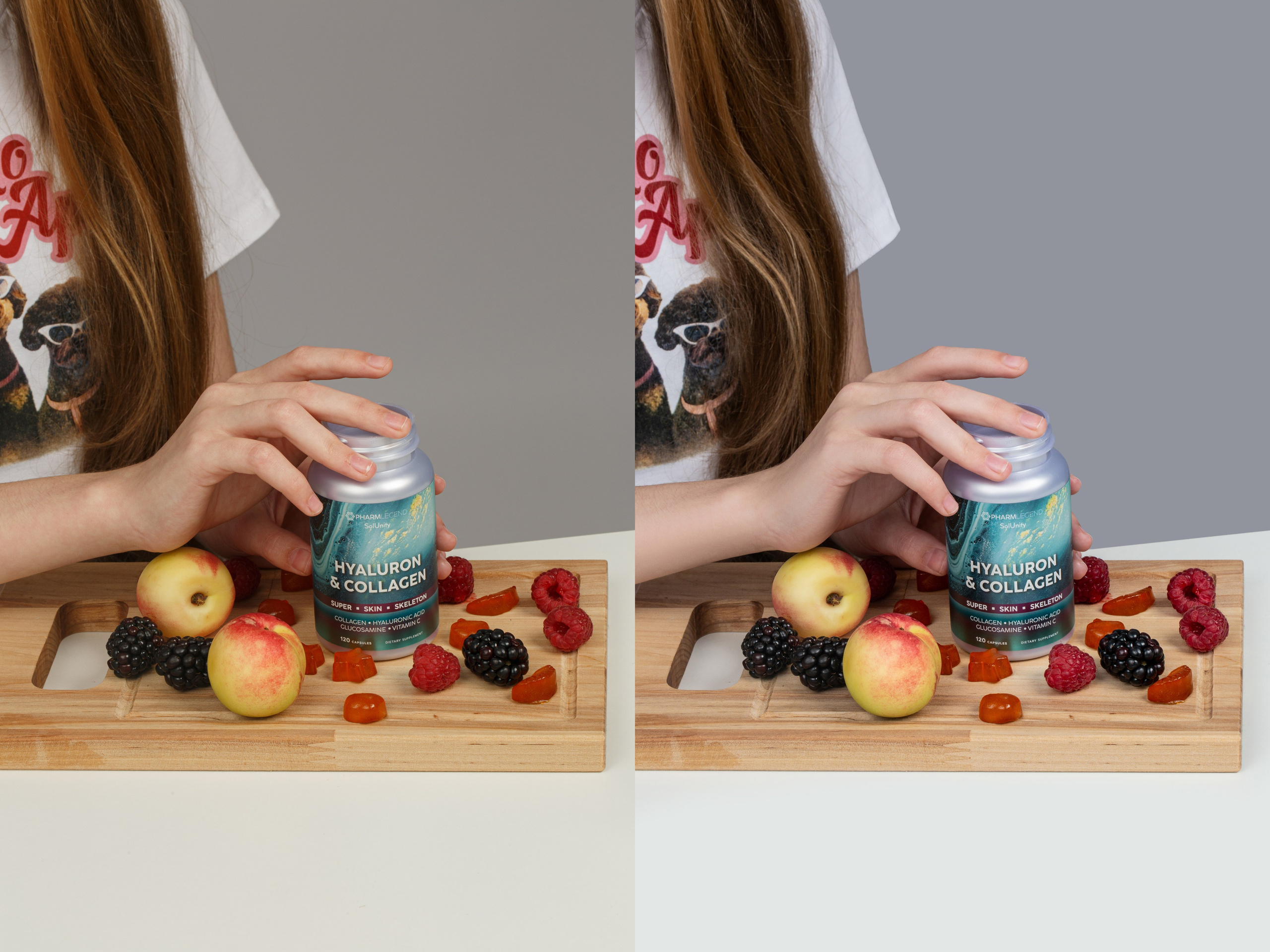 Ретушь фотографий витаминов и БАДов | Студия SVITHART