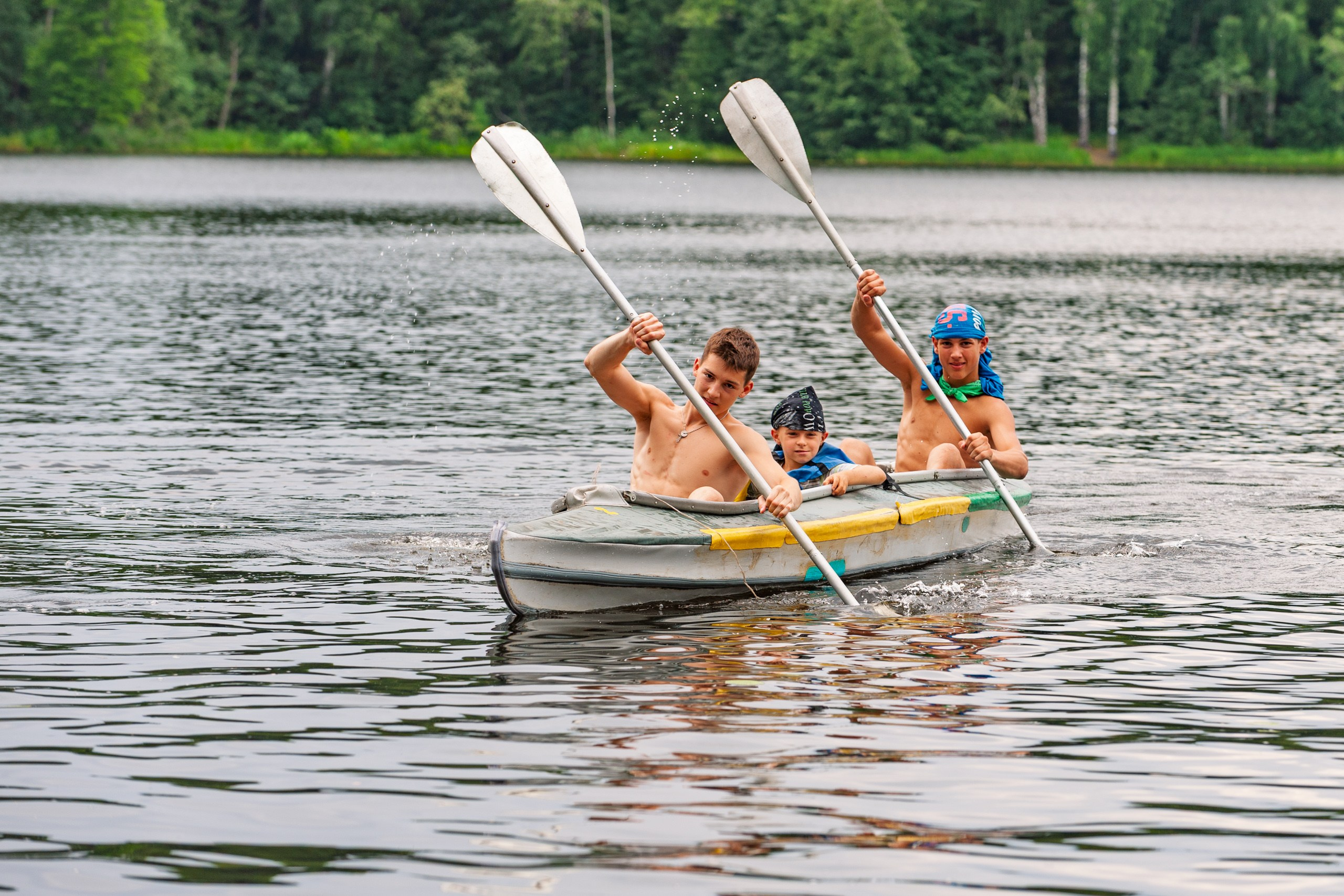 Летние тренировочные боры Школы Боевых Искусств «МОН», Валдай 2011 г. Валдайская кругосветка, байдарки