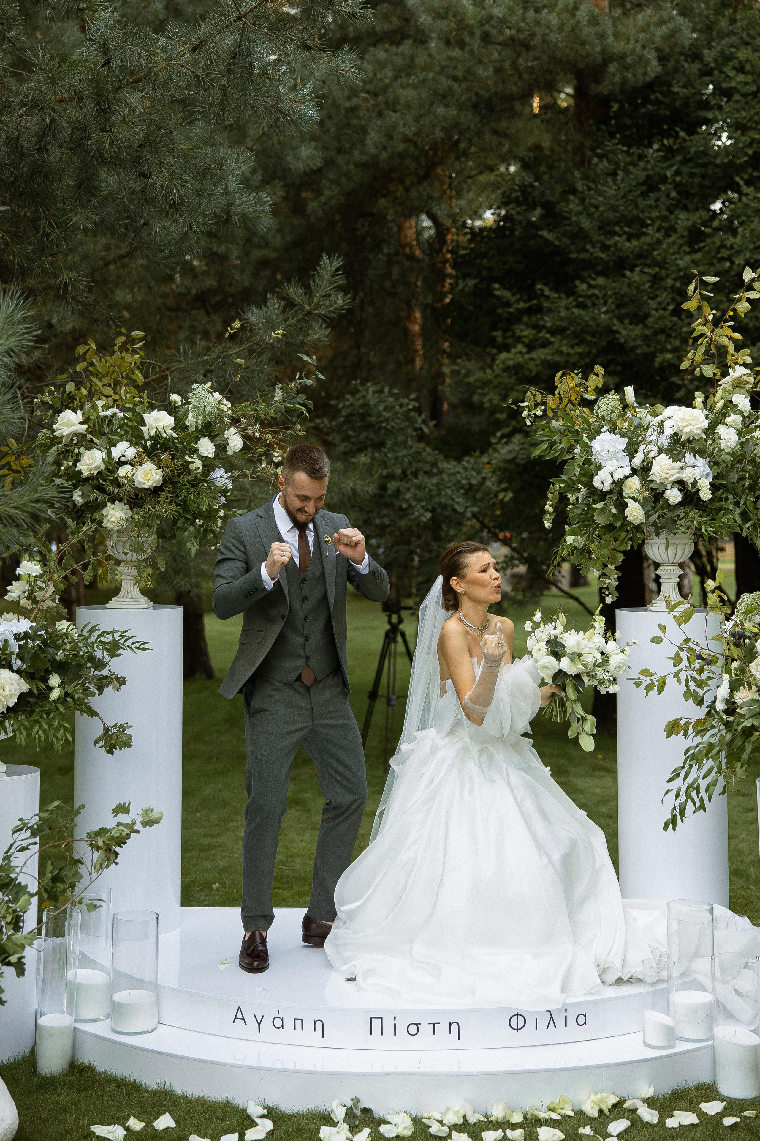 Большая греческая свадьба. VENSKAYA WEDDING & EVENT PLANNER