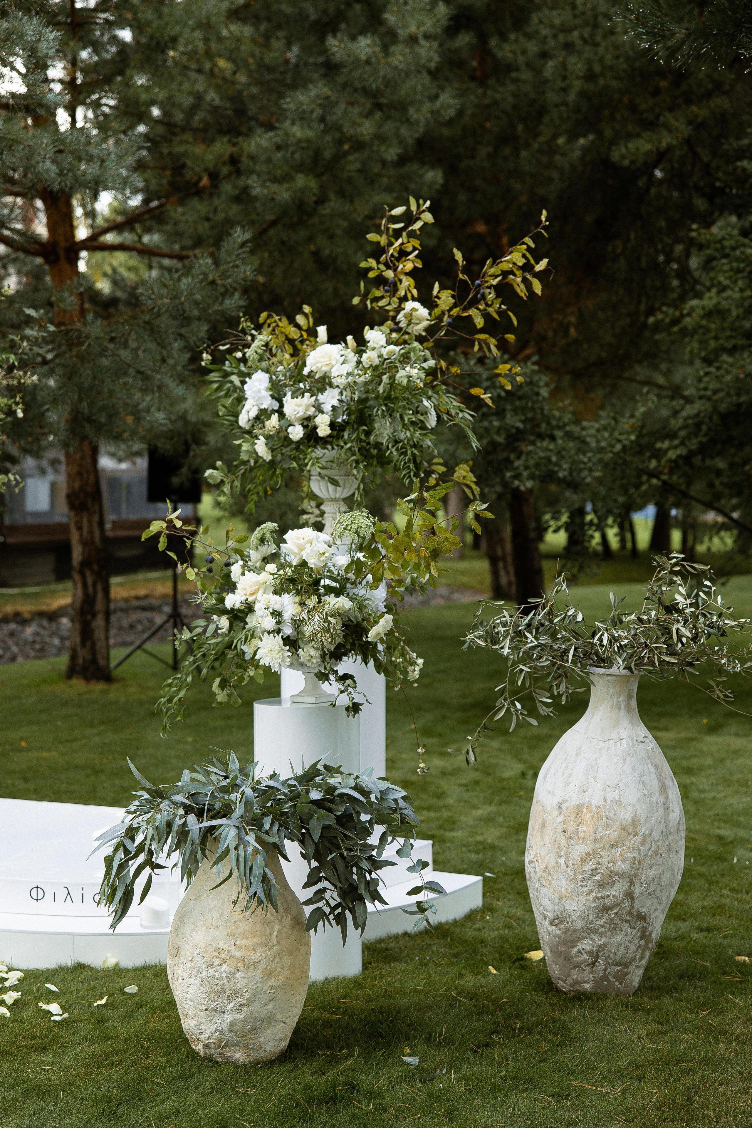 Большая греческая свадьба. VENSKAYA WEDDING & EVENT PLANNER