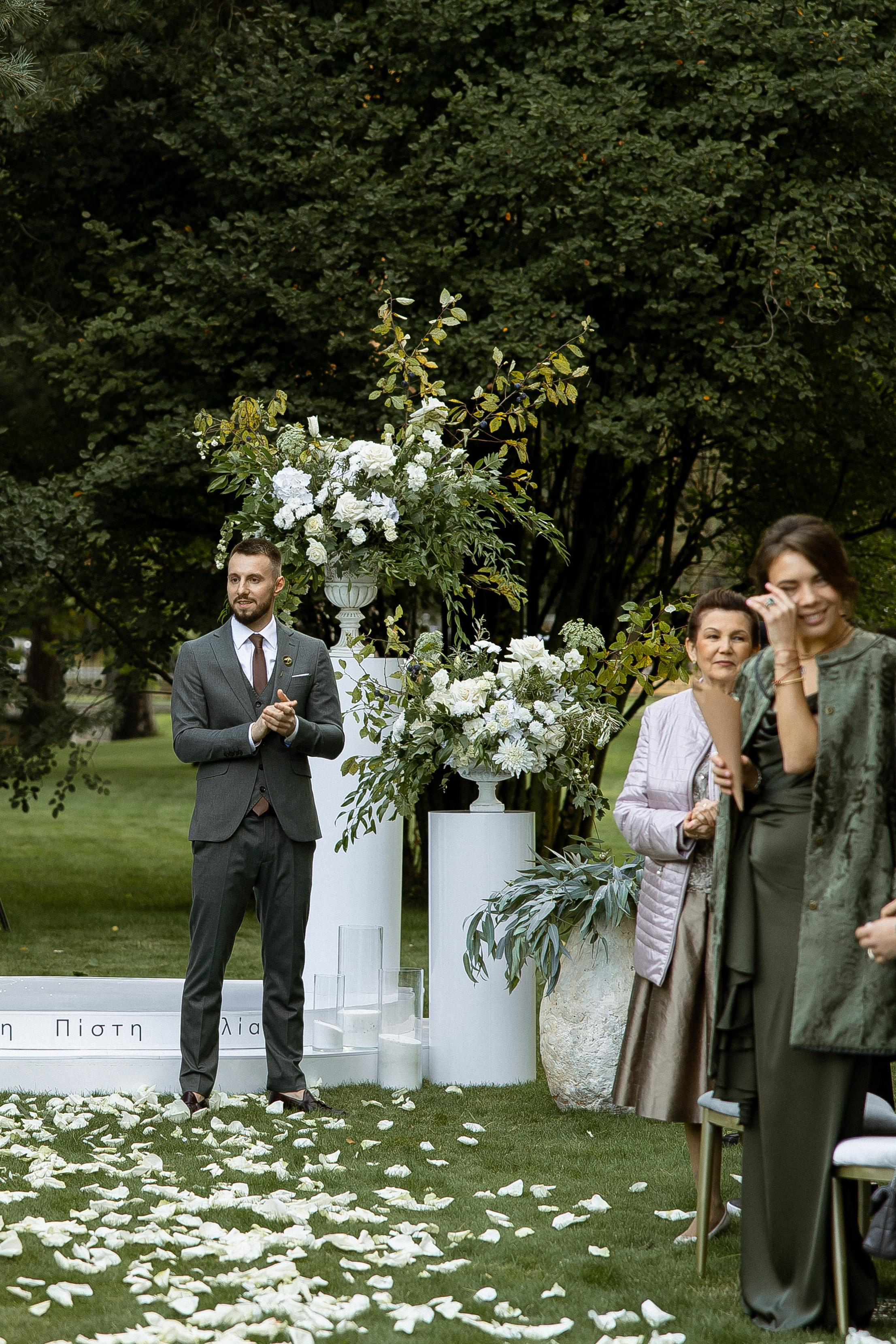 Большая греческая свадьба. VENSKAYA WEDDING & EVENT PLANNER