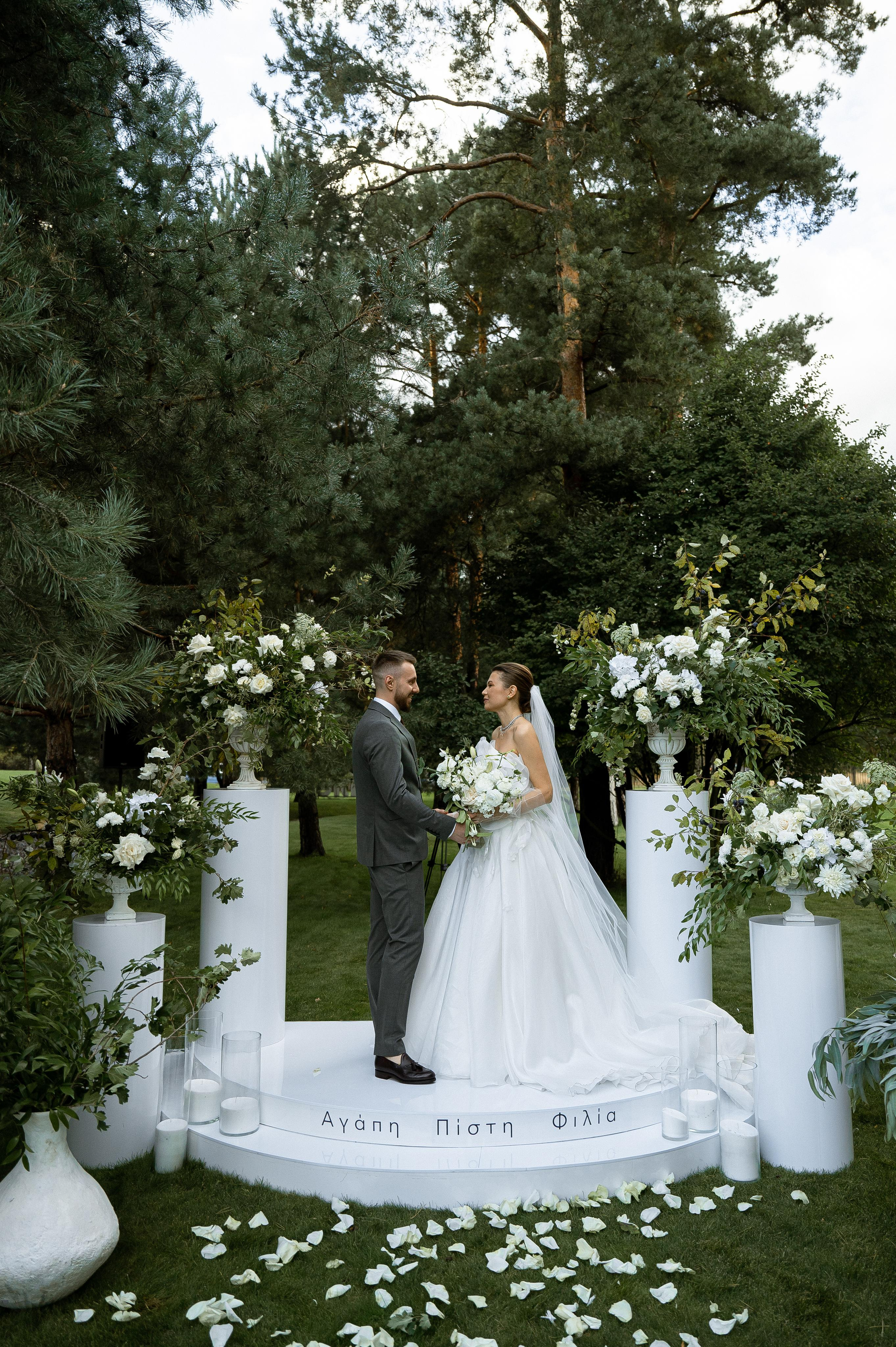 Большая греческая свадьба. VENSKAYA WEDDING & EVENT PLANNER