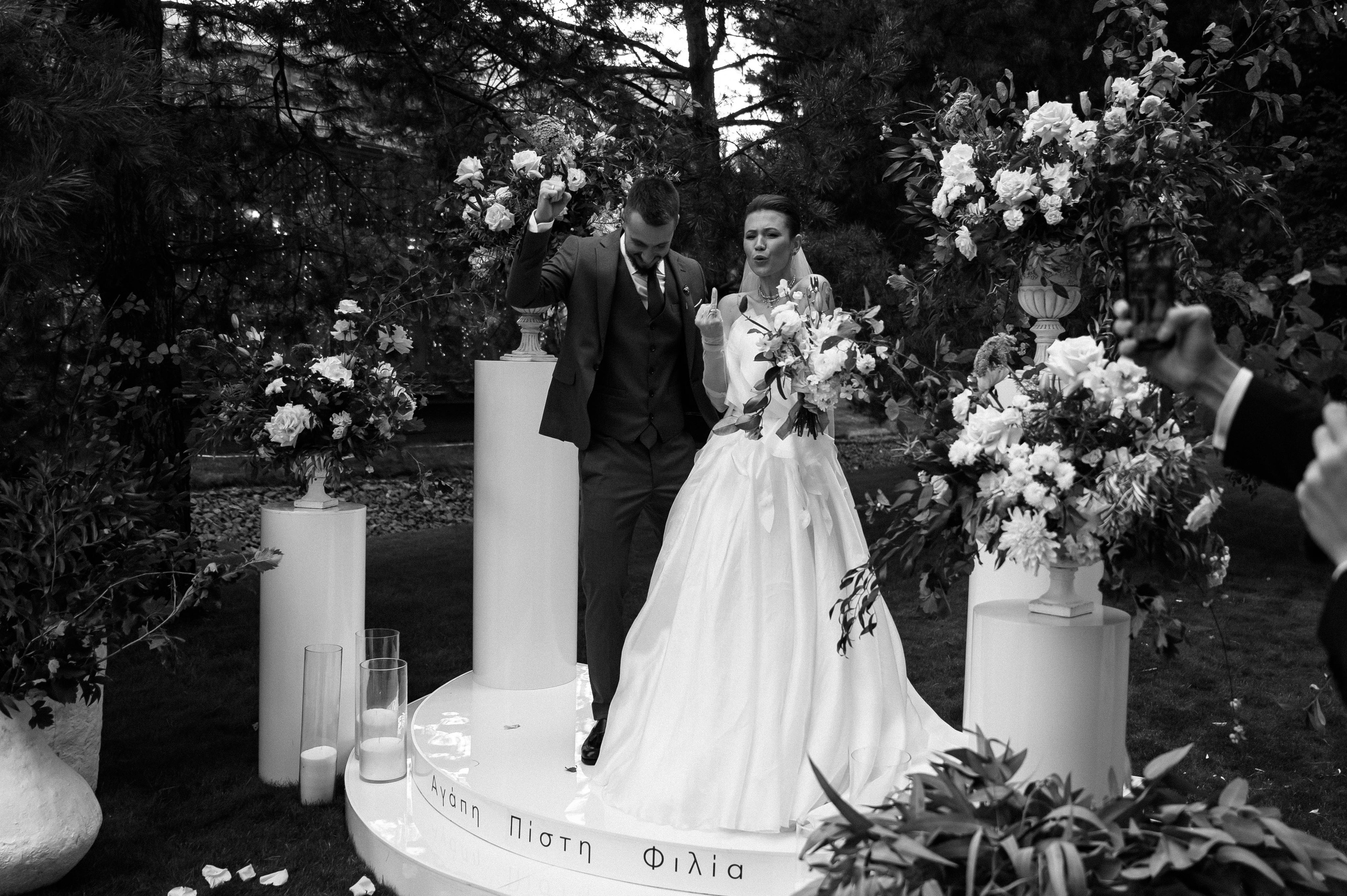 Большая греческая свадьба. VENSKAYA WEDDING & EVENT PLANNER