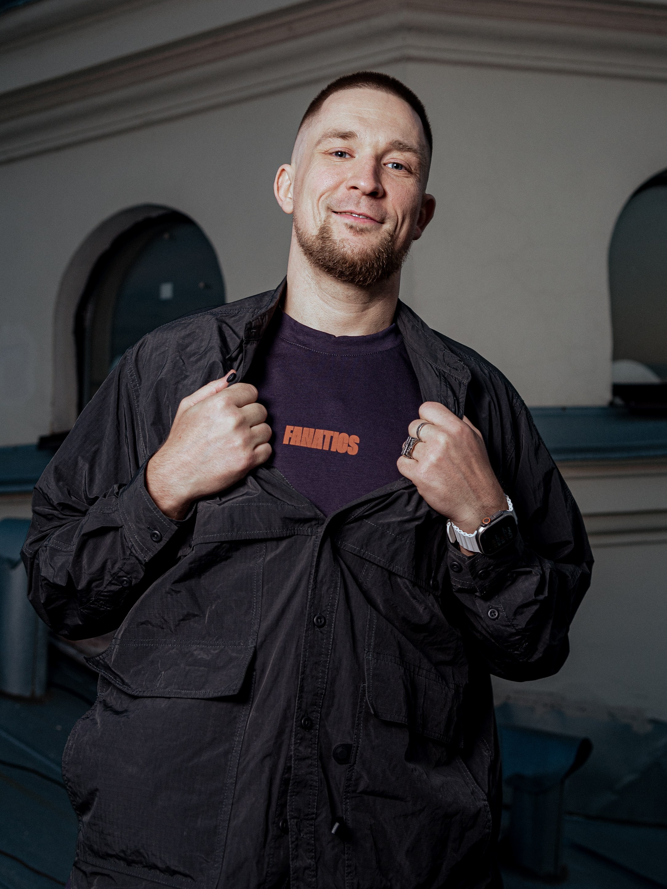 Стрит-съемка для бренда Fanatics. Фотограф Иван Косарев