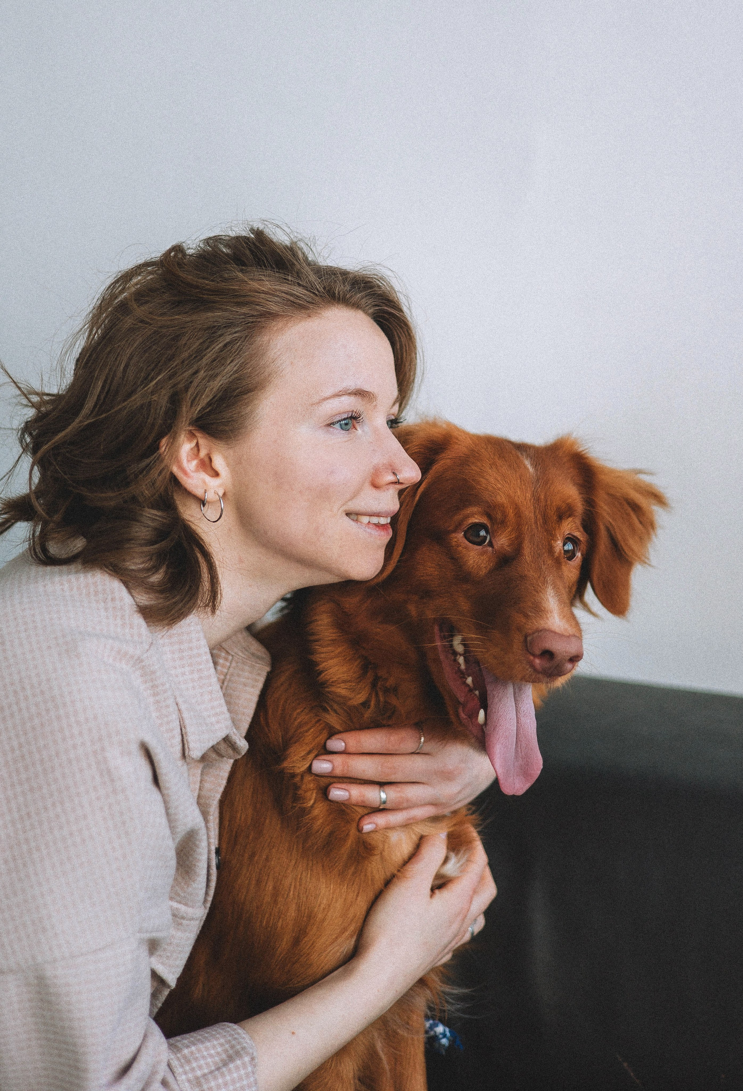 Аня и Лея. Фотограф-анималист Богданова Полина