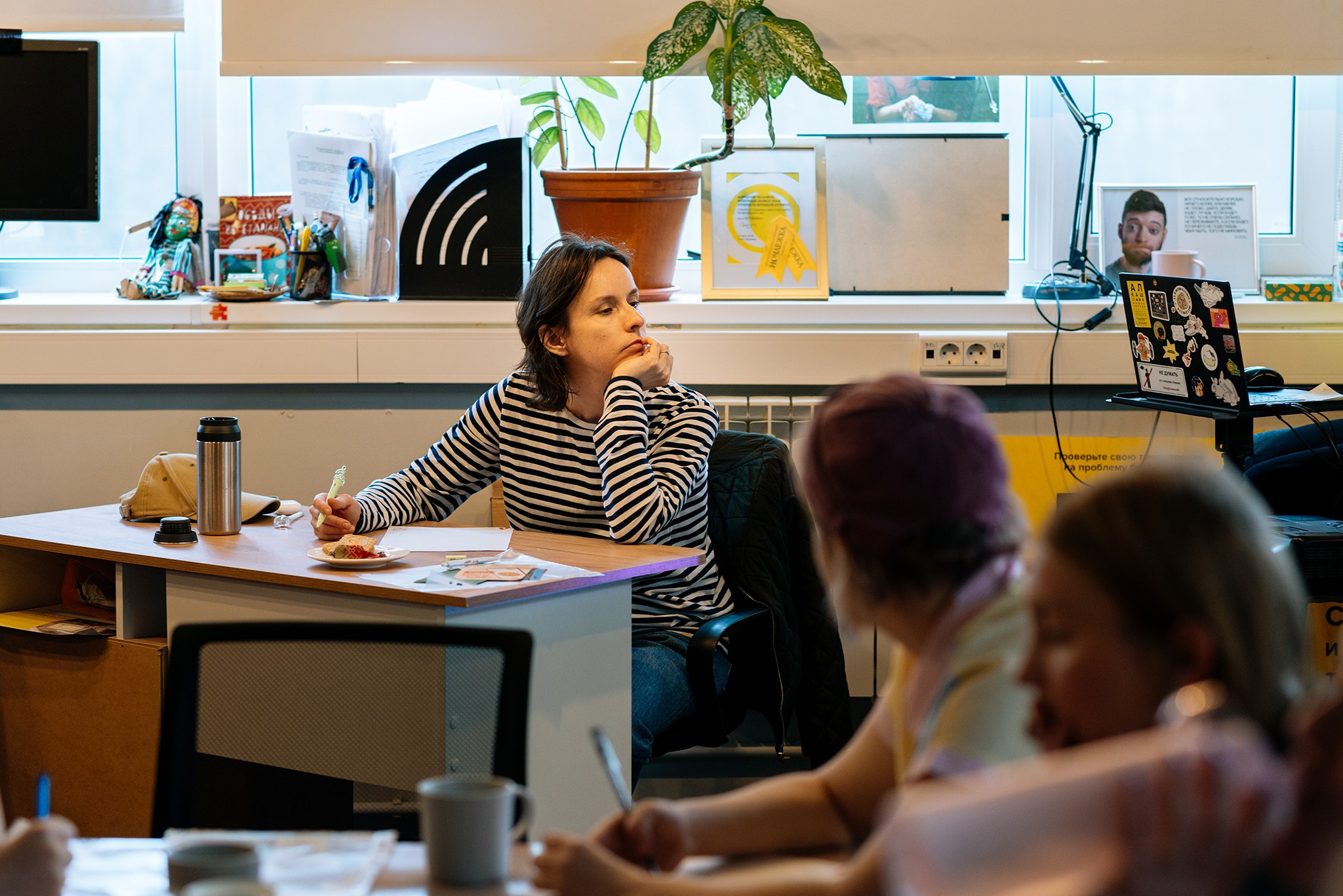 Тотальный диктант в Ночлежке. Апрель 26. Репортажный фотограф в Санкт-Петербурге Анастасия Клёпова