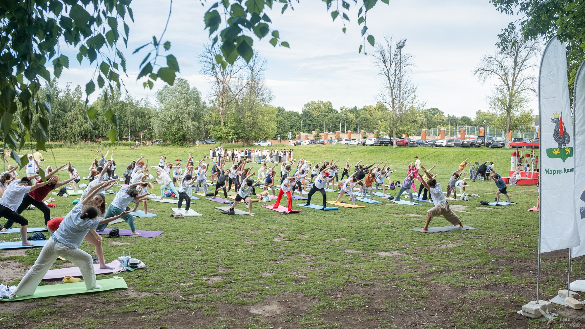 Международный день йоги. Репортажный фотограф в Казани Павел Серпокрылов