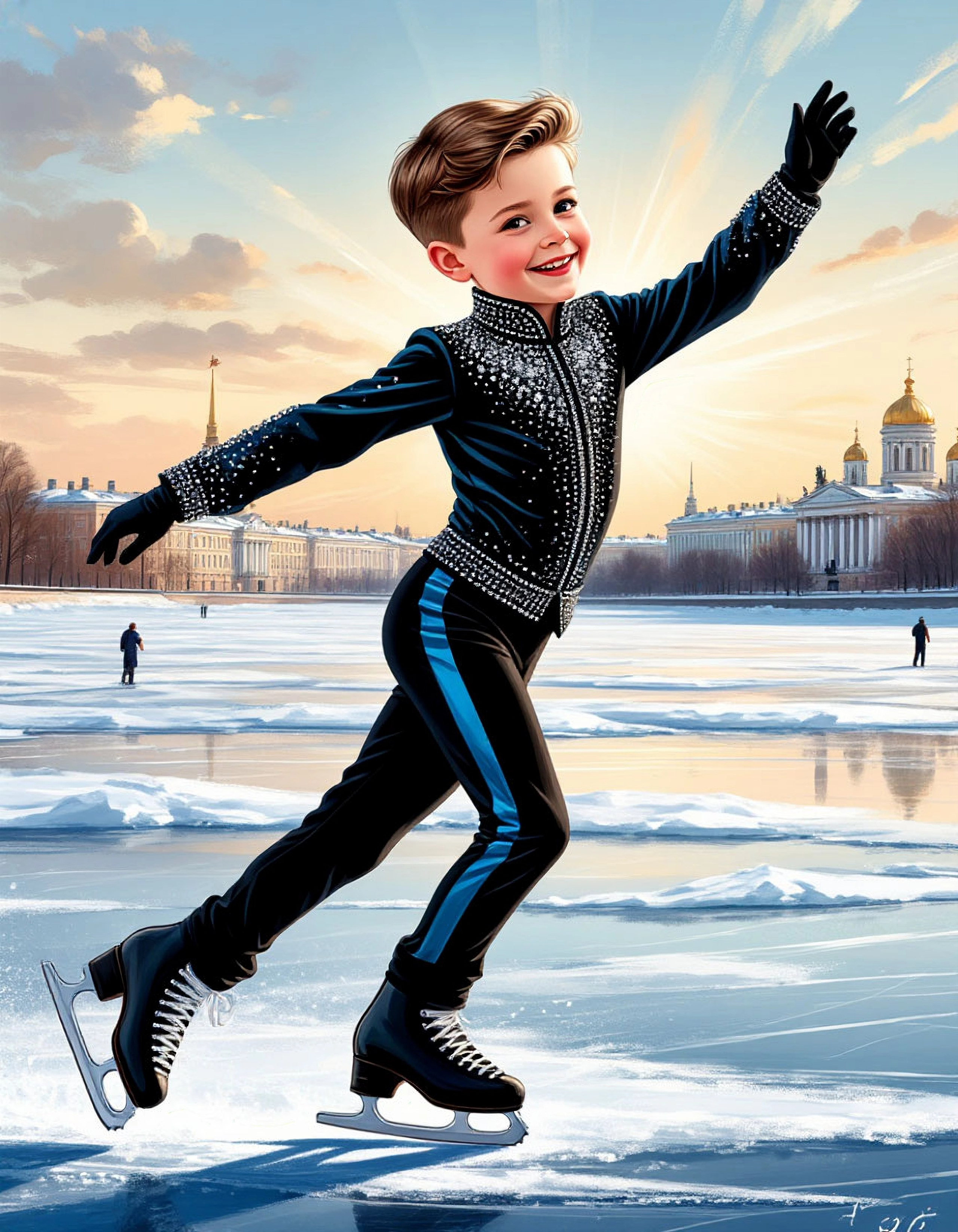 ФК мальчики с ФОНОМ. Фигурное катание для взрослых и детей на Васильевском 🌟