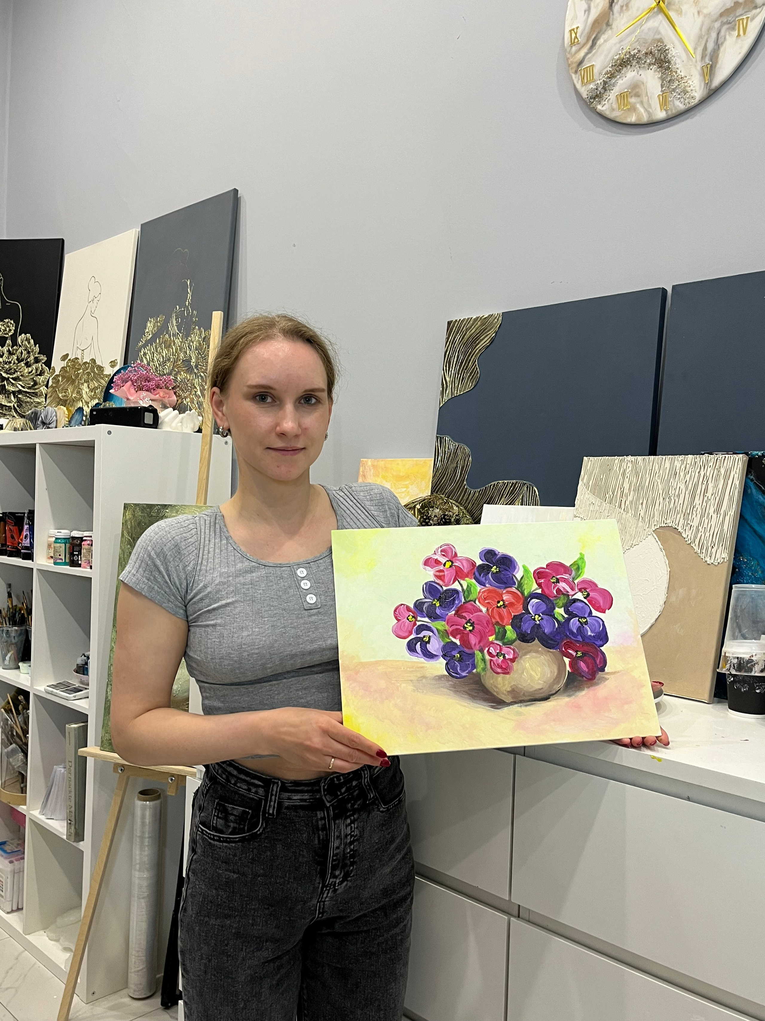 Мастер-класс. Живопись. Художник-преподаватель Диляра Хабибуллина