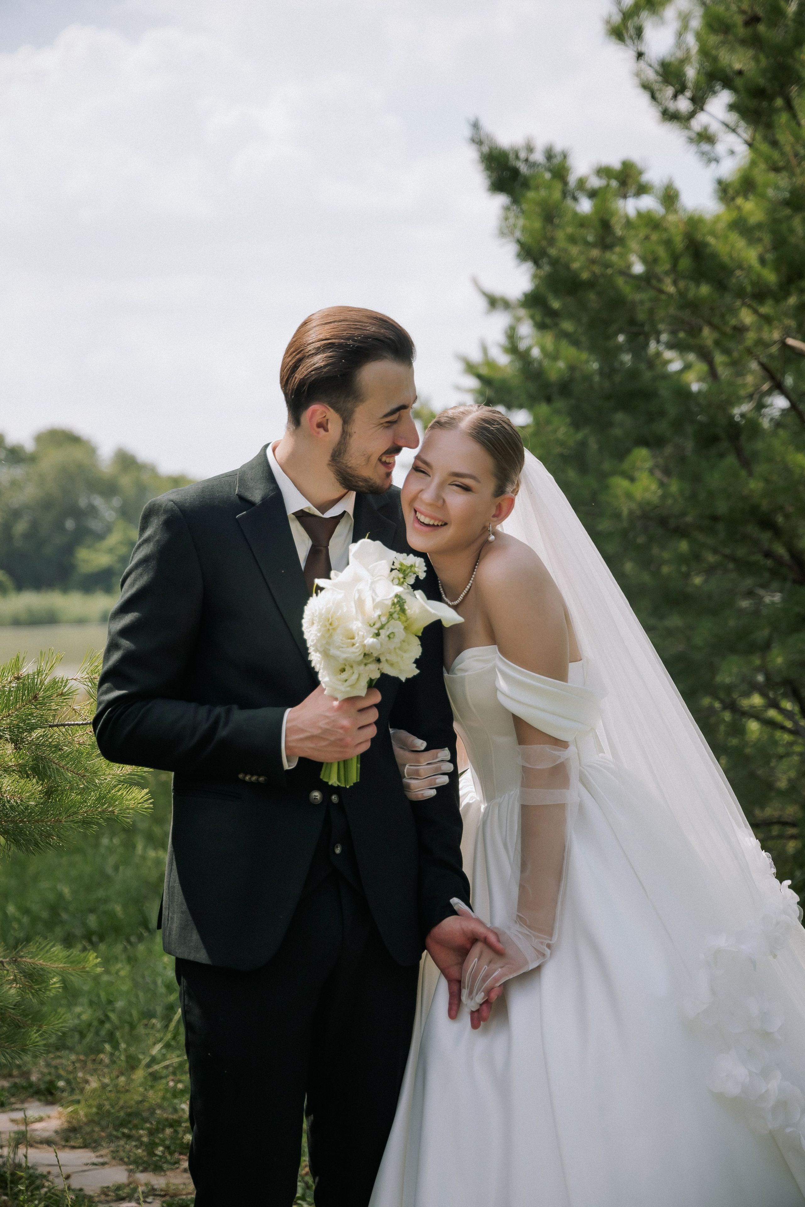 Свадебный день Лины и Роберта. Свадебная фотография. Арина Рубах