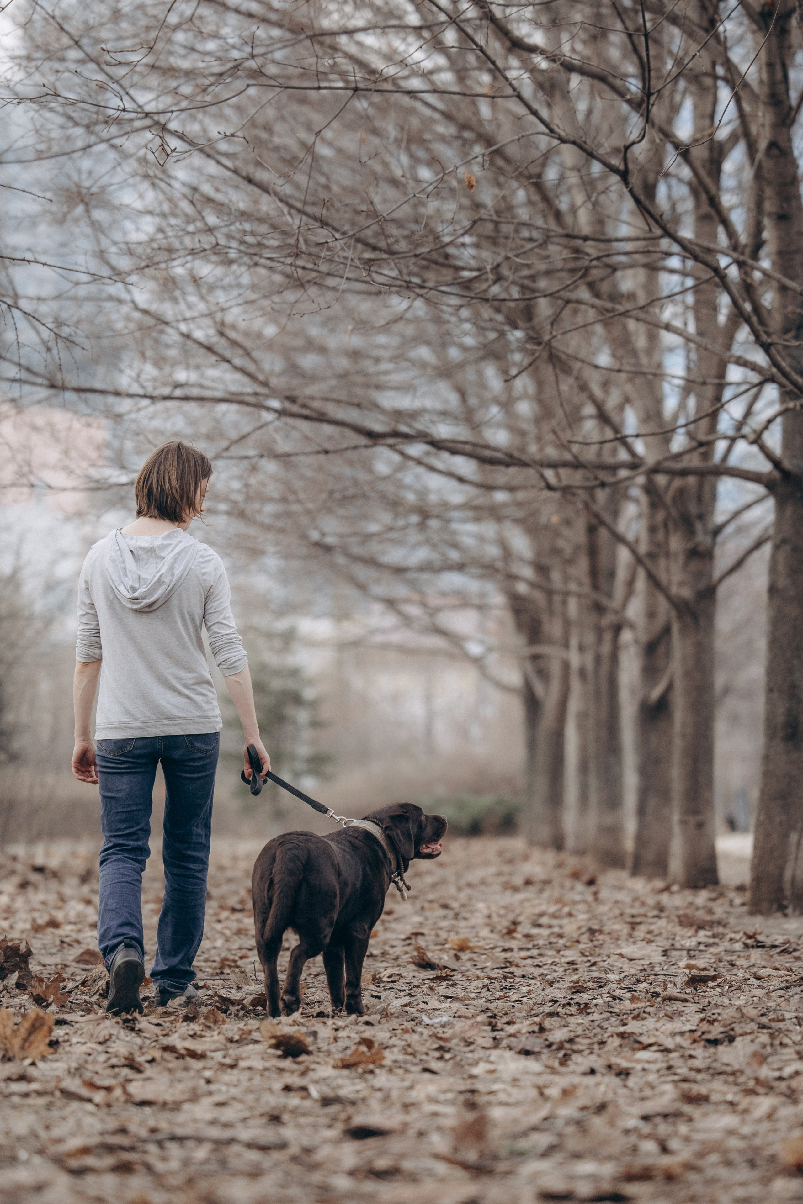 Наталия и Пальма в парке. Фотограф анималист в Казани Алина Сулейманова. Фотограф животных