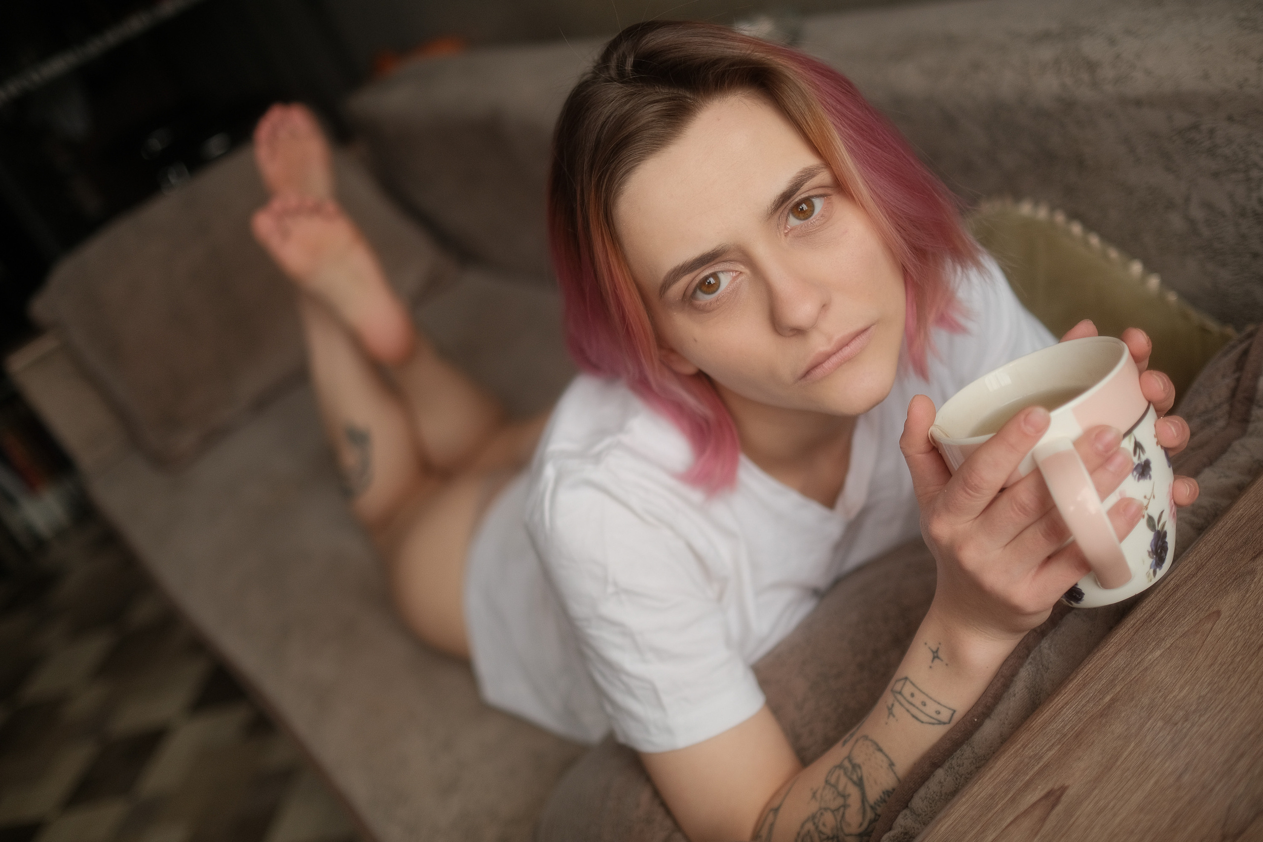 Tea and cigarettes. Aleksandr Schafft