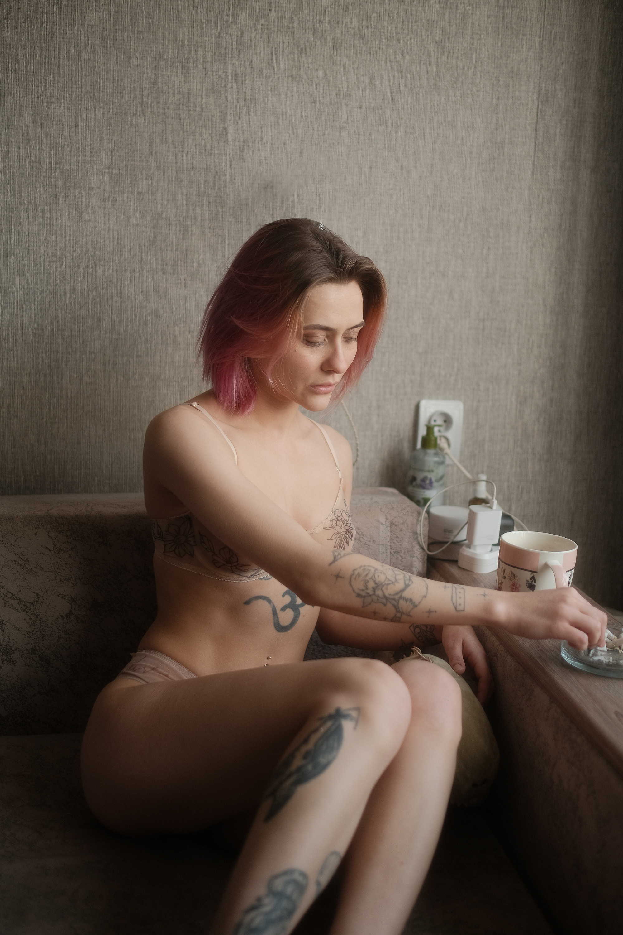 Tea and cigarettes. Aleksandr Schafft