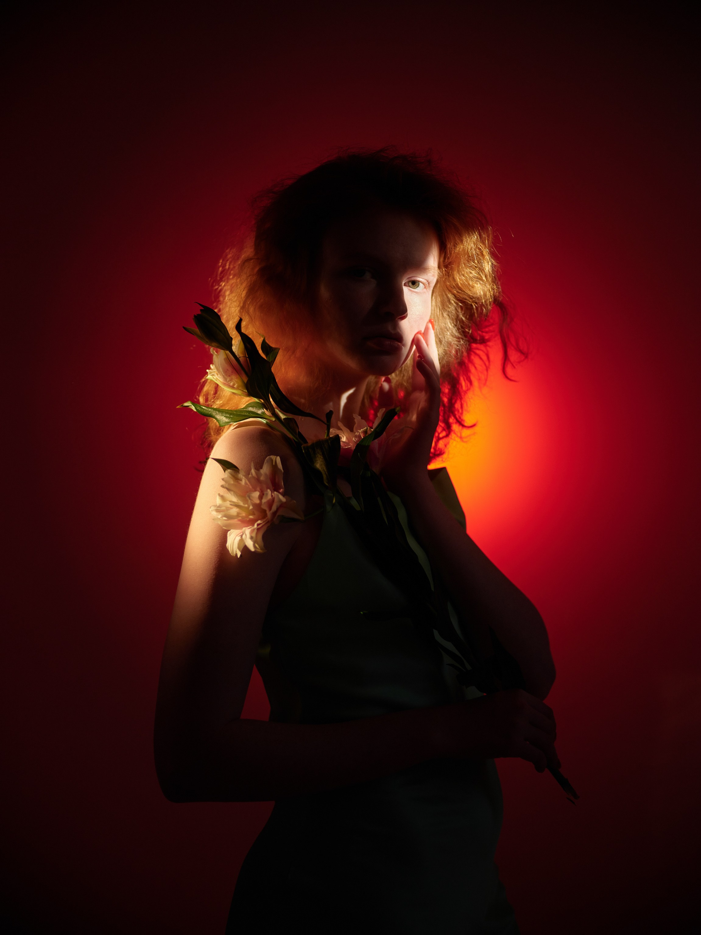 Майя. Лилии. Фотограф Юлия Глазкова