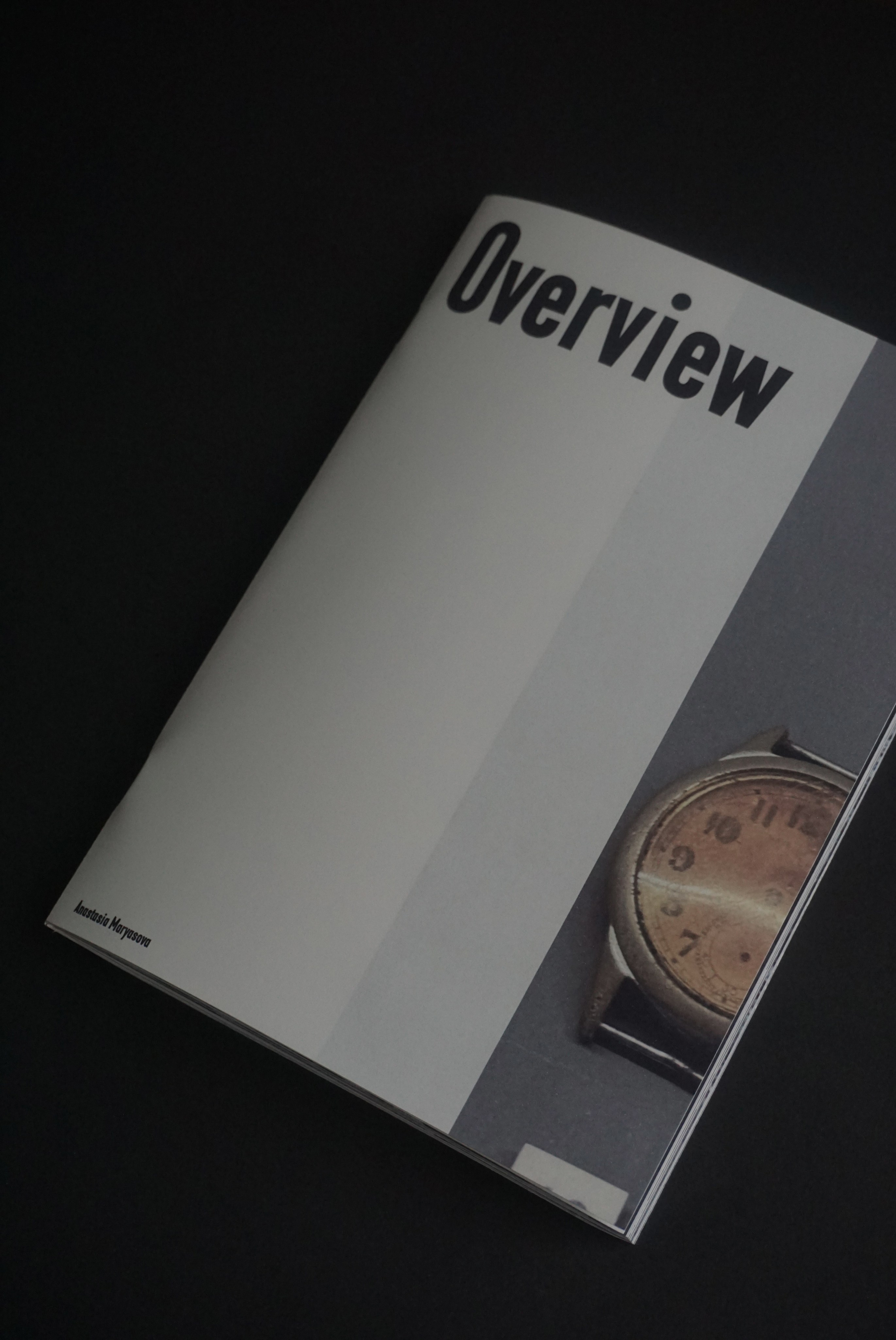 Overview. Anastasia Maryasova