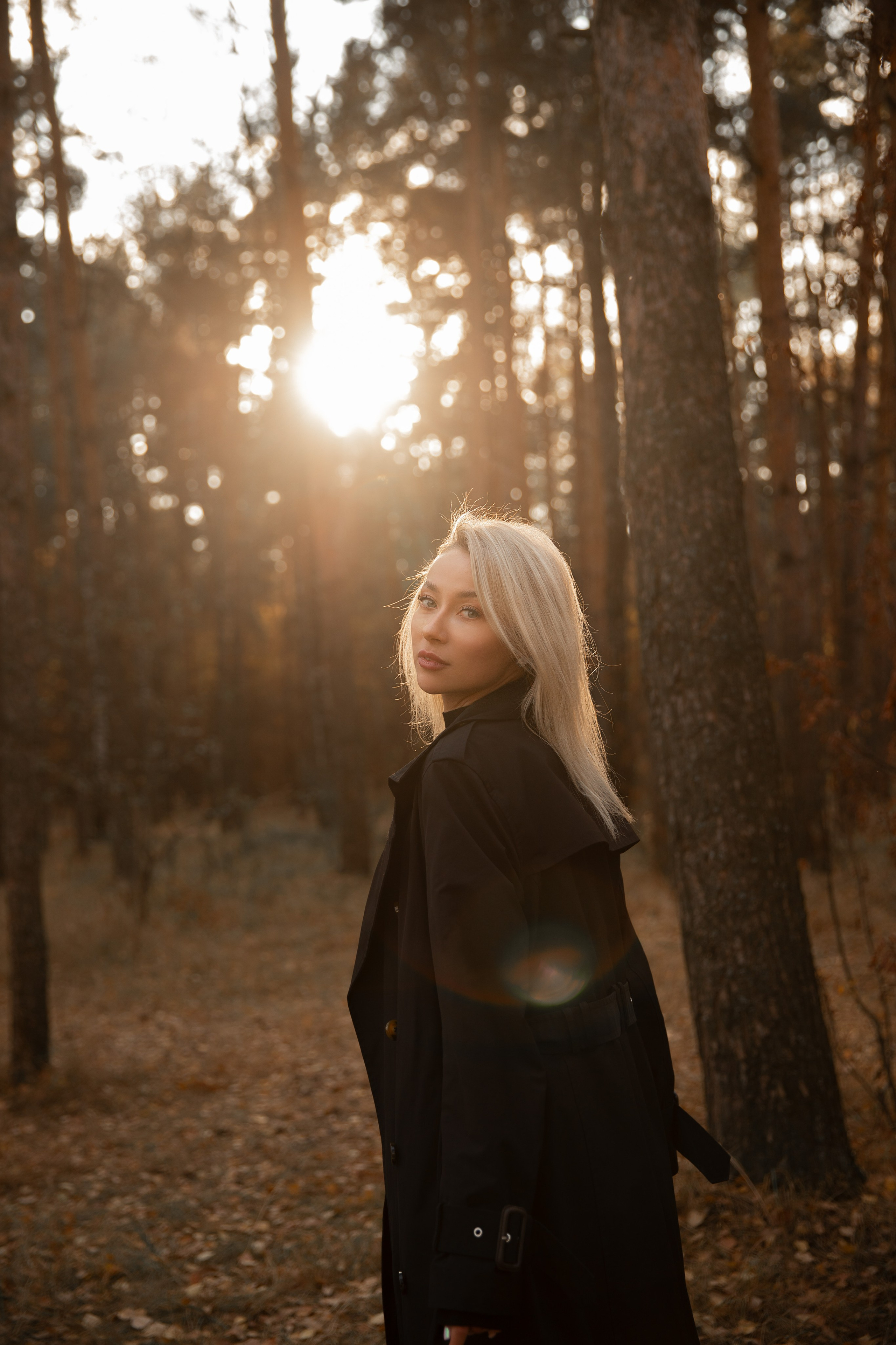 Машенька в лесу. Свадебный и портретный фотограф в Москве Мария Кравченко