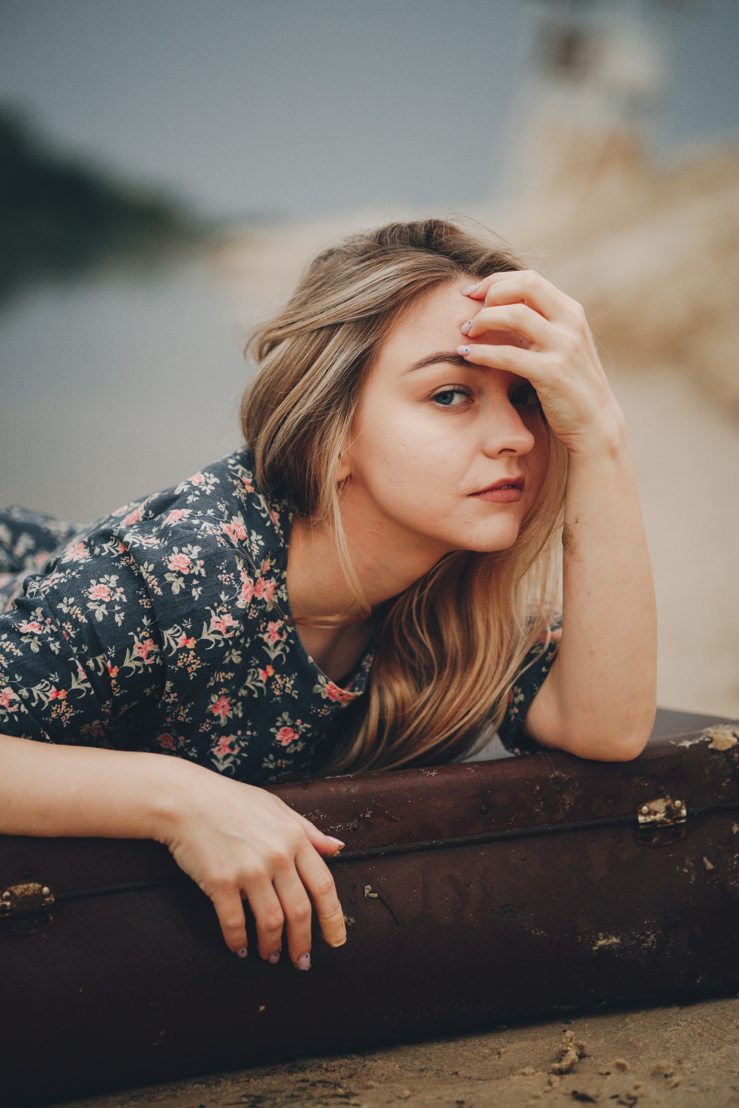 Фотосъемка Екатерины на берегу пляжа. Выпускные альбомы в Серпухове