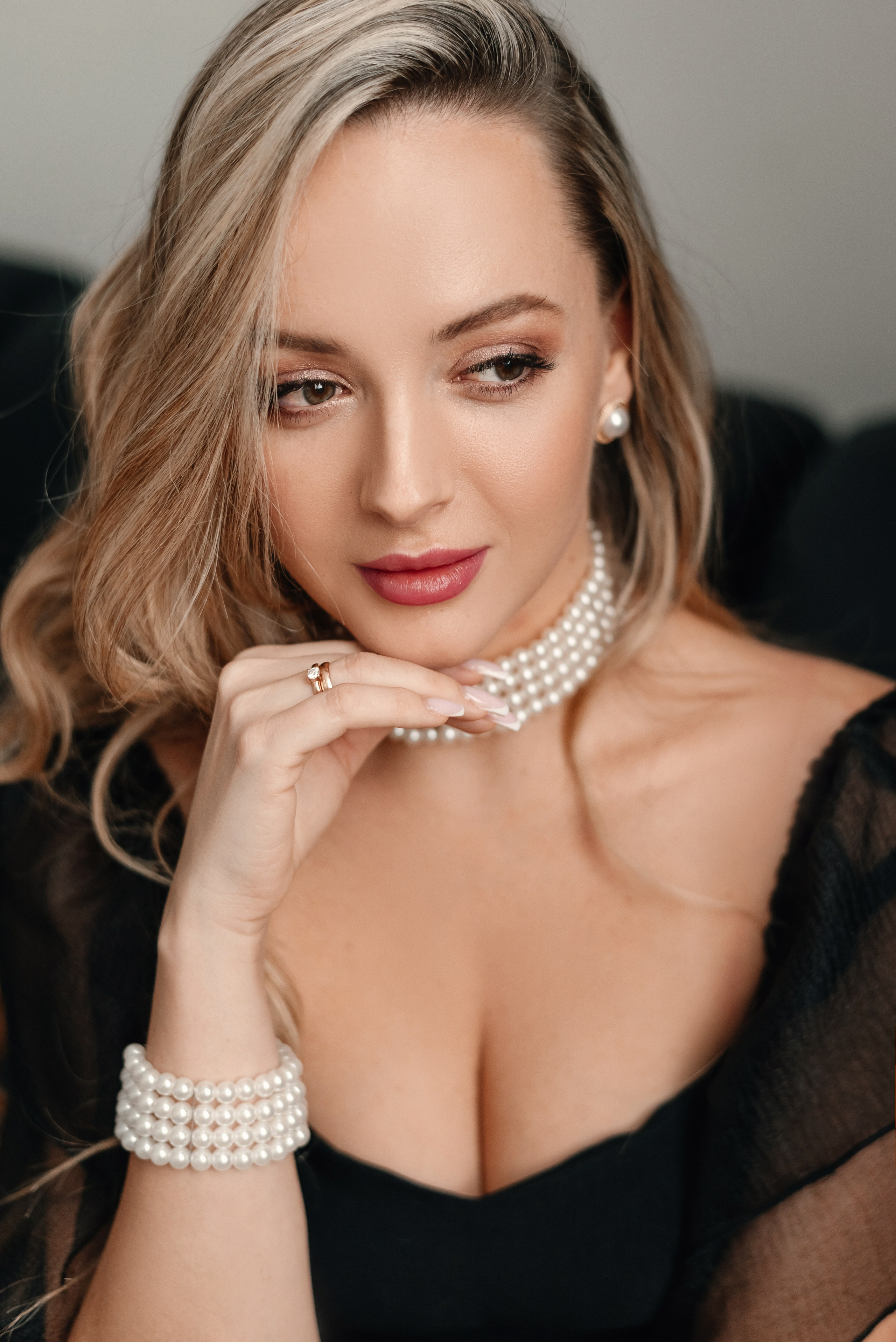 Женский студийный портрет. Профессиональный фотограф в Ярославле и Москве, Филинская Анастасия