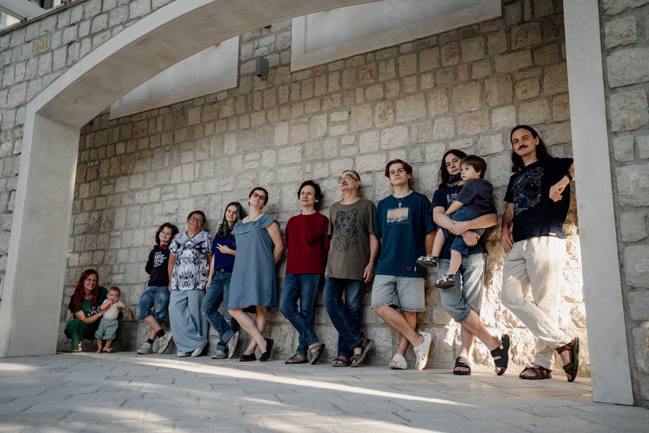 Big family. Photographer in Montenegro | Фотограф в Черногории
