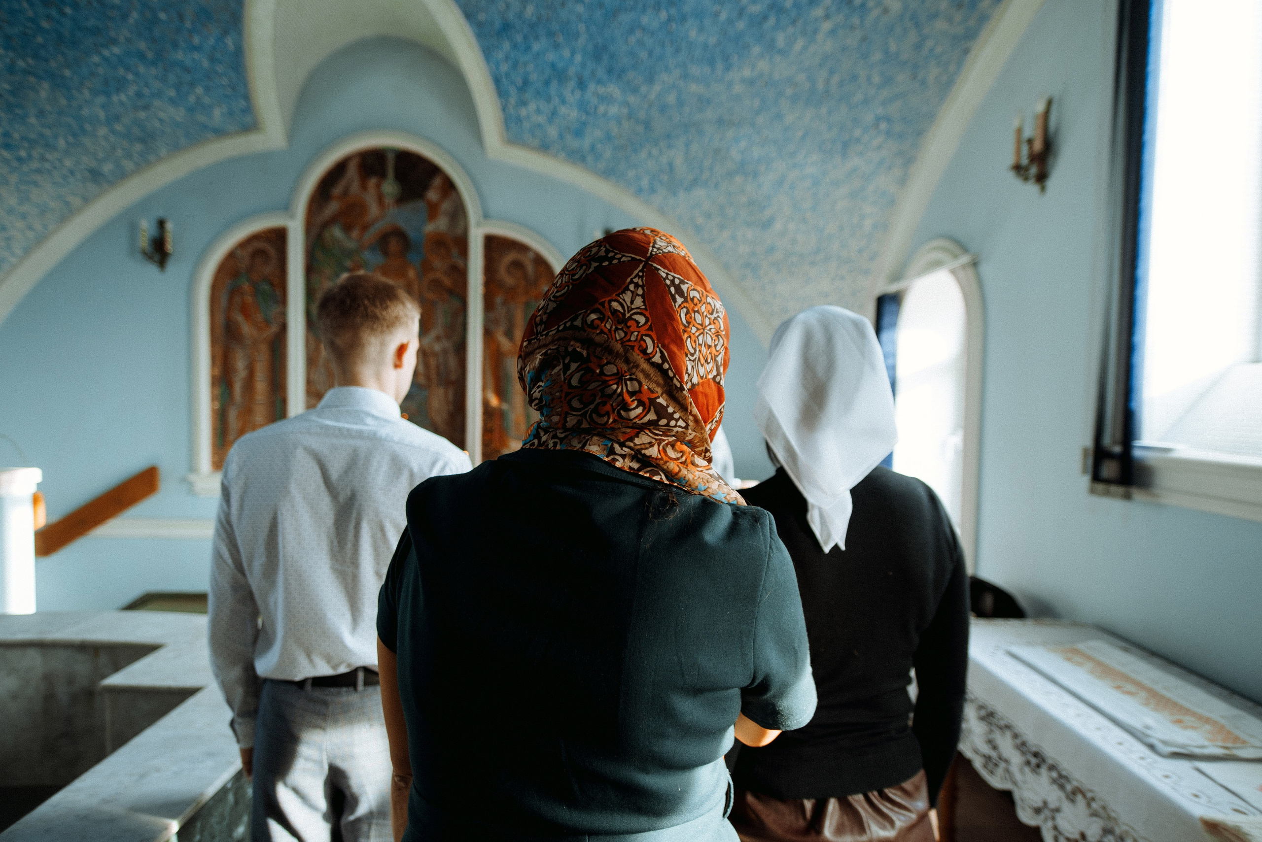 Крещение Софии. Семейный документальный фотограф в Волгограде Мариэта Додина