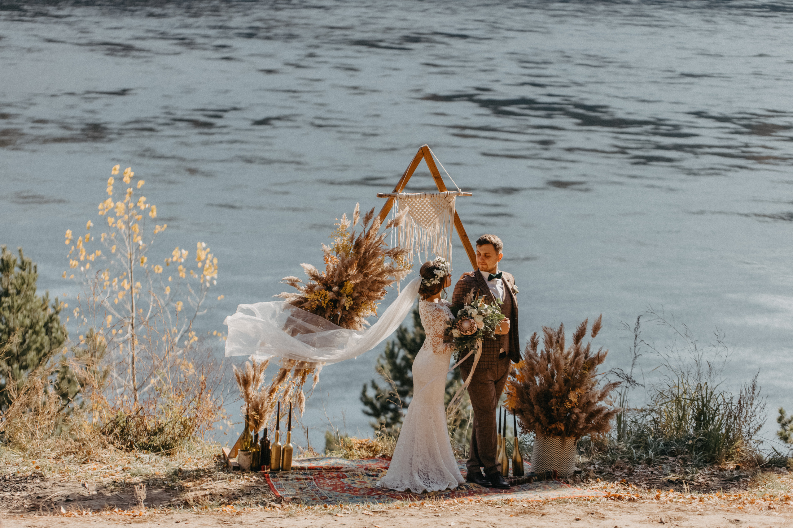 Осенняя свадьба в Красноярске. Свадебный фотограф-видеограф в Красноярске Евгений Константинопольский