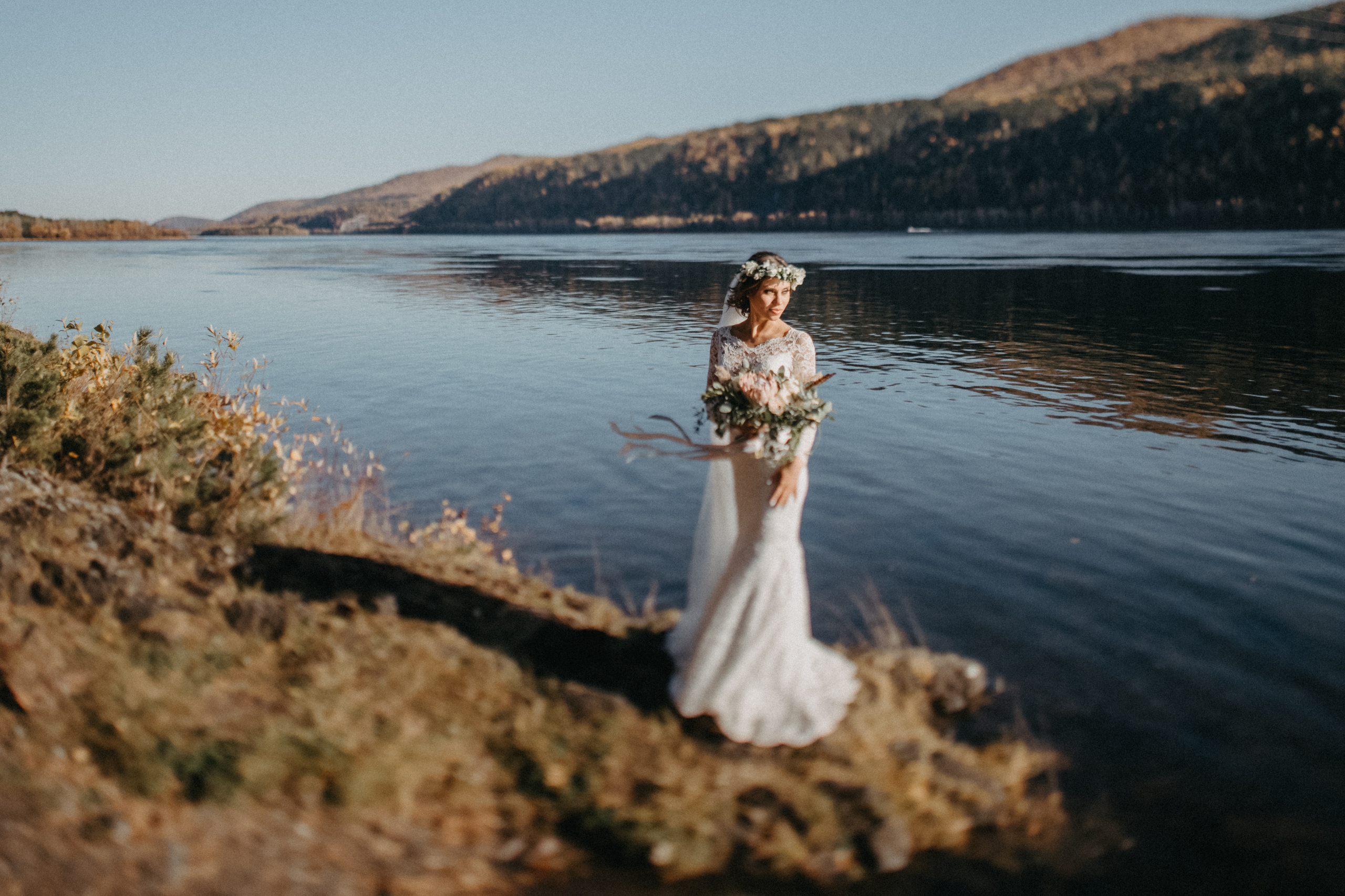 Осенняя свадьба в Красноярске. Свадебный фотограф-видеограф в Красноярске Евгений Константинопольский