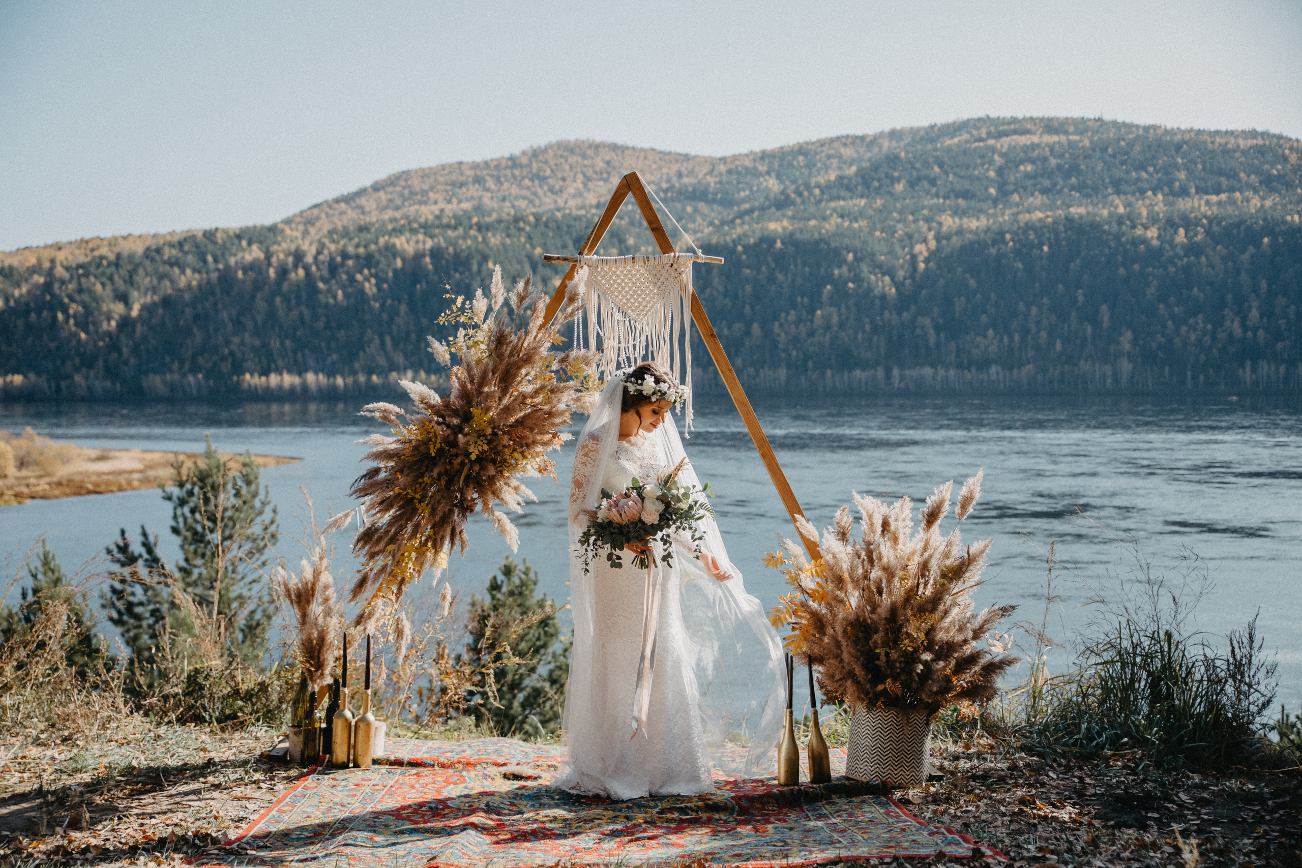 Осенняя свадьба в Красноярске. Свадебный фотограф-видеограф в Красноярске Евгений Константинопольский