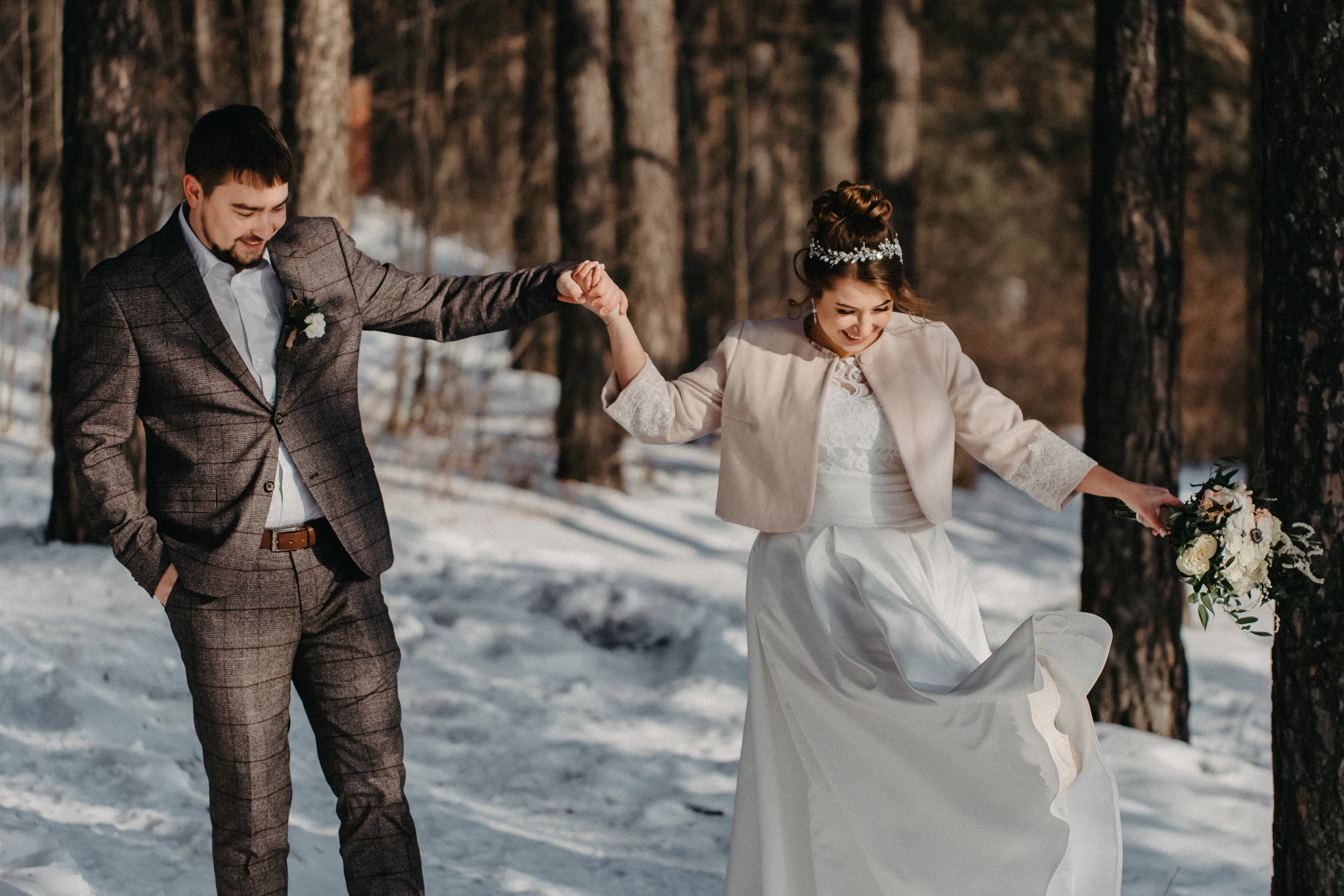 Зимняя свадьба в Красноярске. Biser Lab | Свадебное кино и фотография в Красноярске — Евгений Константинопольский